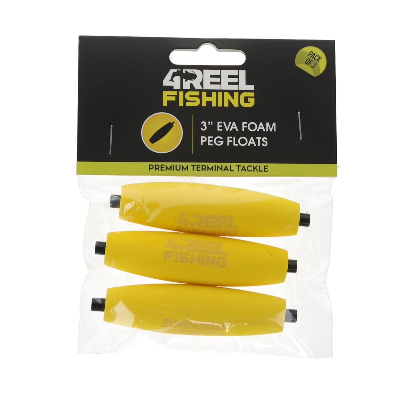 4REEL 3 in. EVA Peg Floats 3 Pack