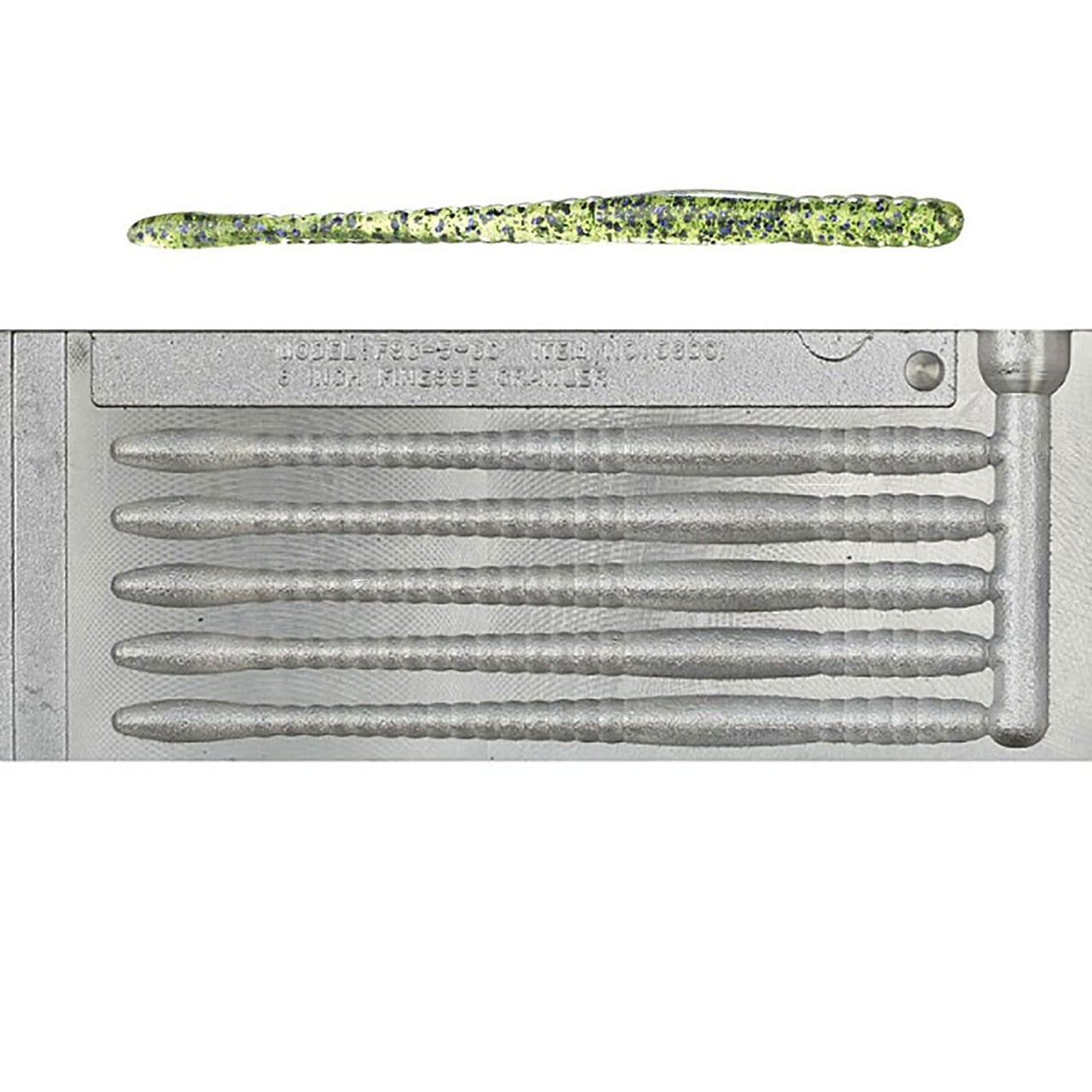 Do-It ES Series 6 in. Finesse Crawler soft bait is for display purposes only