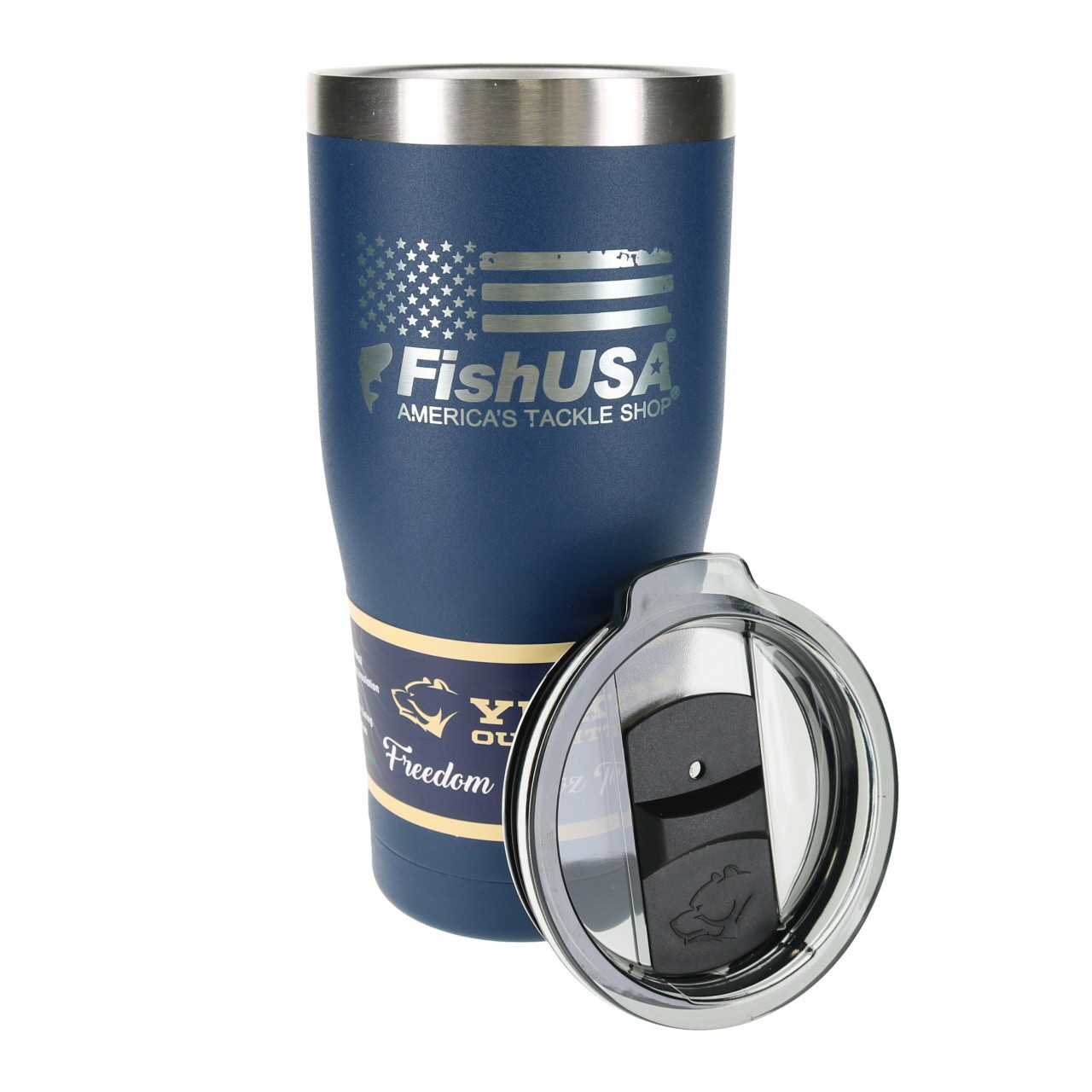 FishUSA Garmin Premium Tumbler with lid