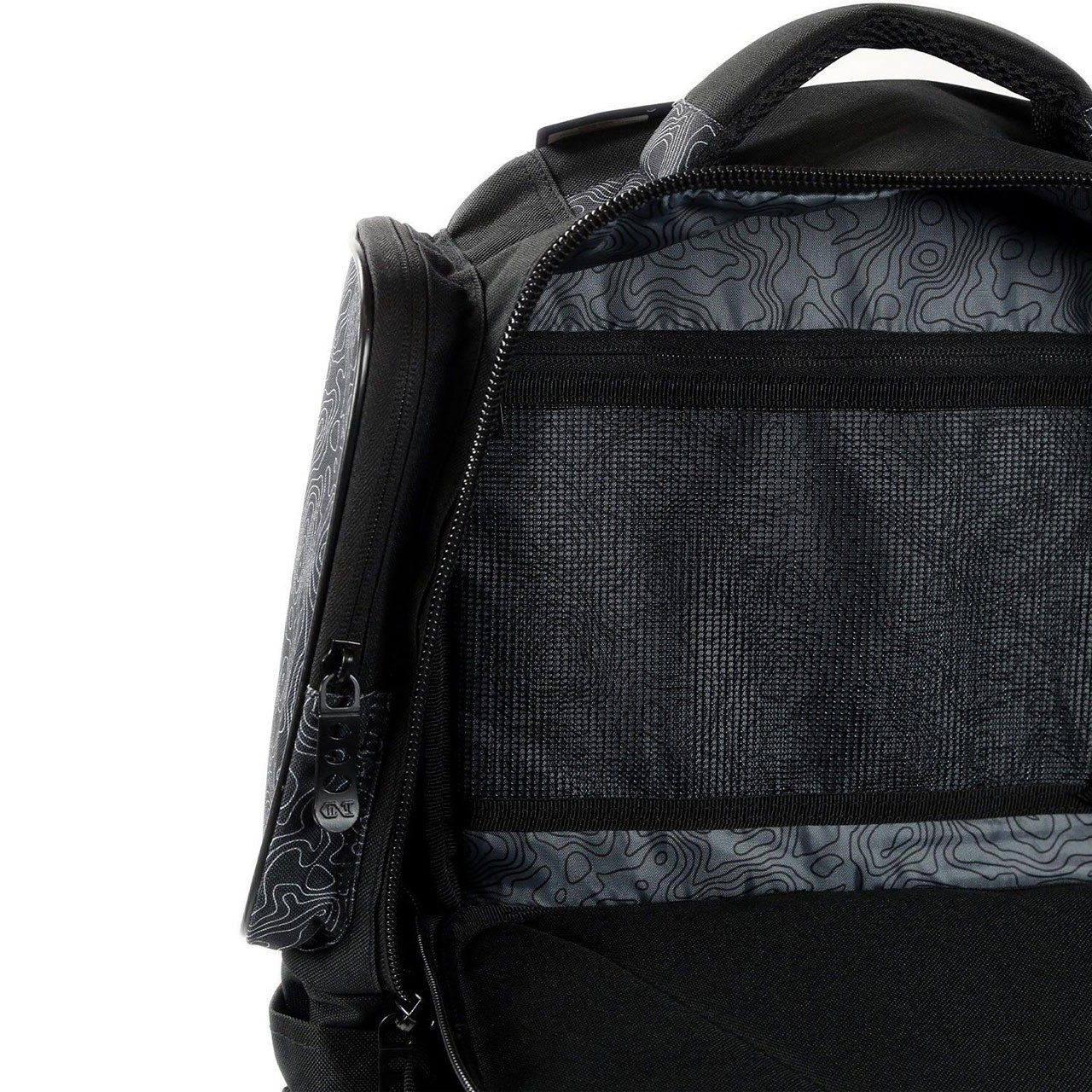 FishLab Tackle Backpack open up close view
