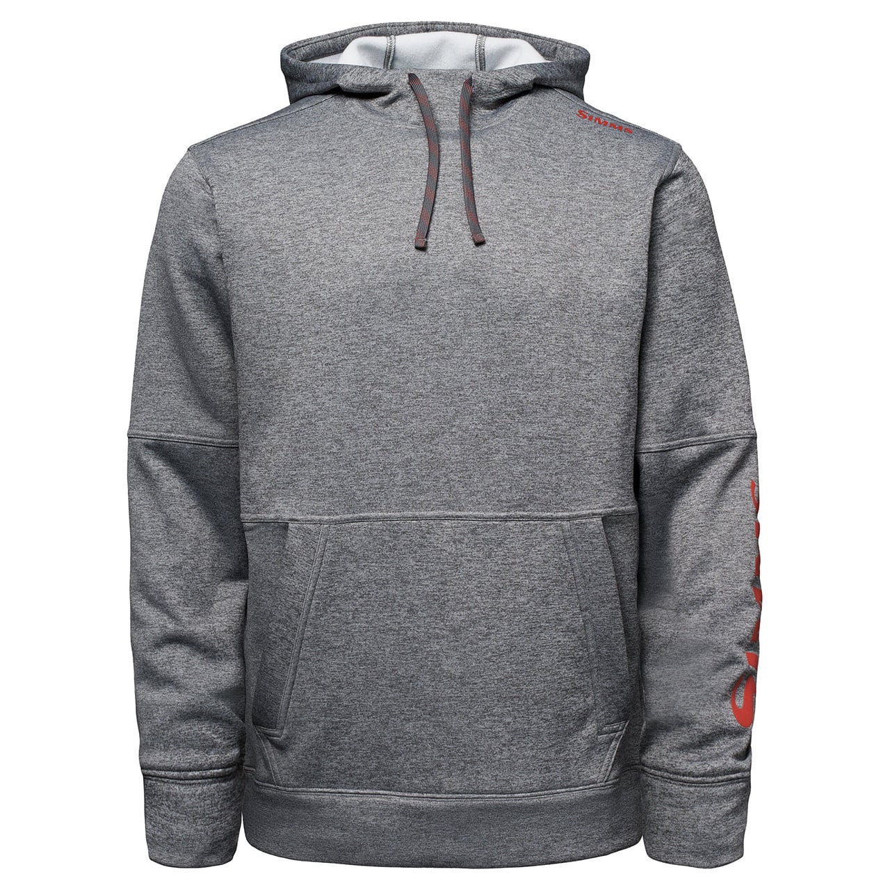 Simms Men's Challenger Hoodie Tahitian Pearl Heather Front