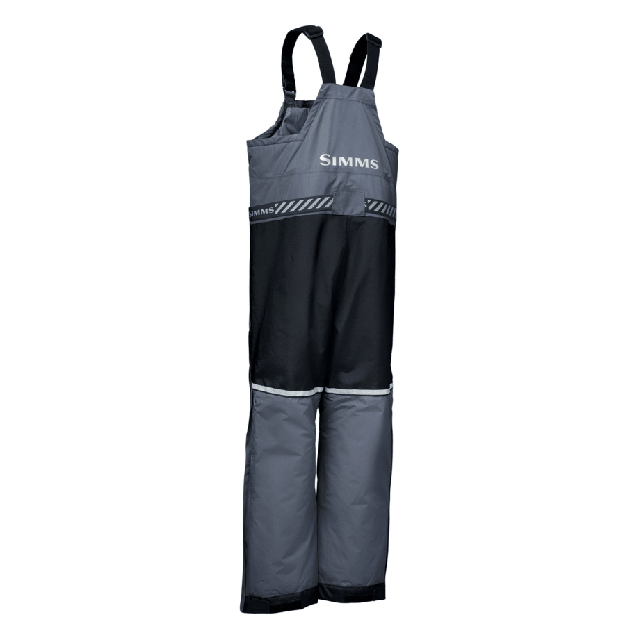 Simms Challenger Insulated Bibs color Camo Slate back