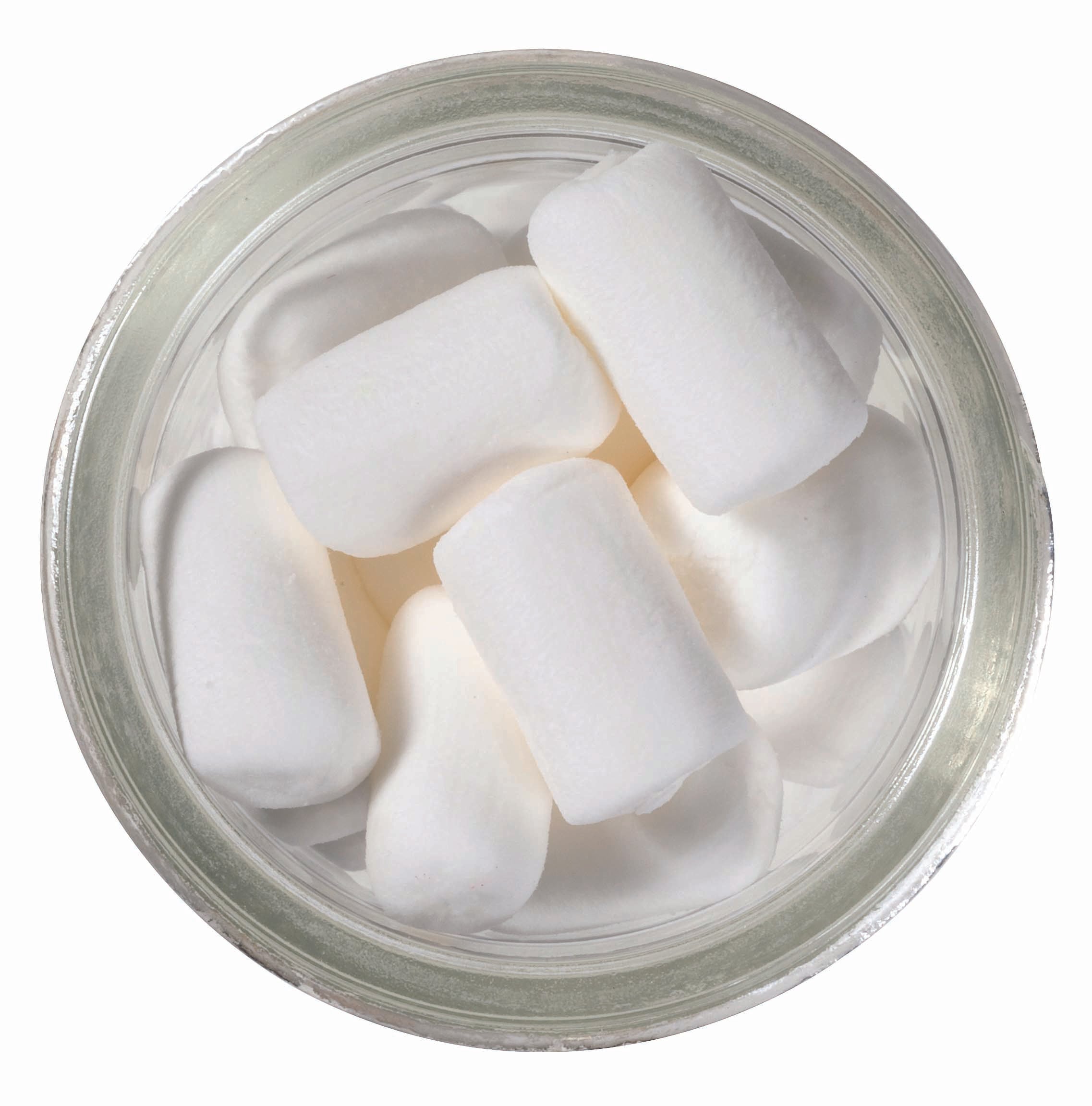 Atlas Regular Marshmallows color White Anise top view