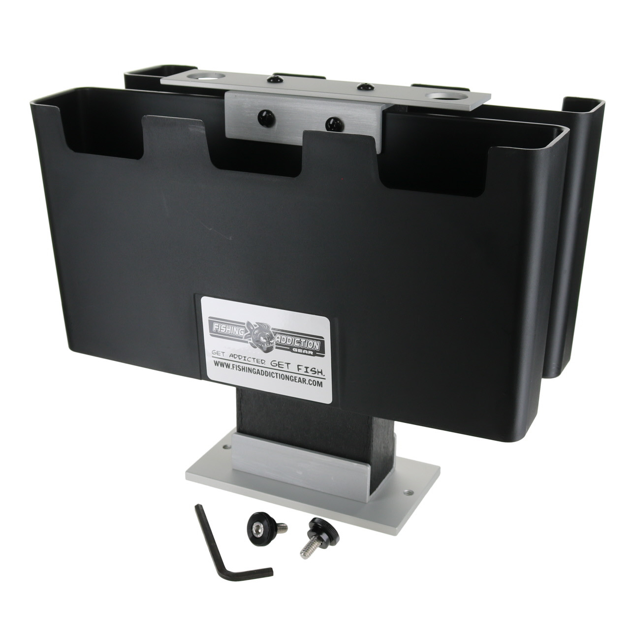 Fishing Addiction Gear Slim Planer Board Caddy with included hardware