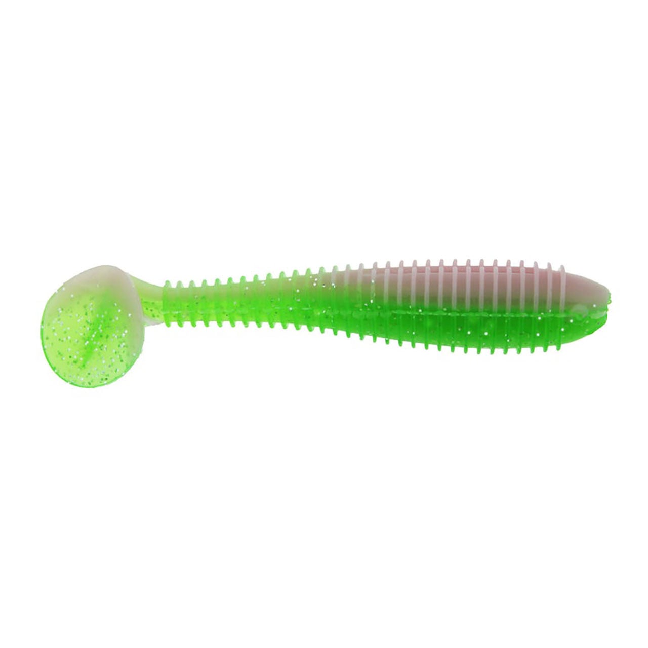 Saltwater Assassin Lit'l Boss Swimbait color Electric Chicken