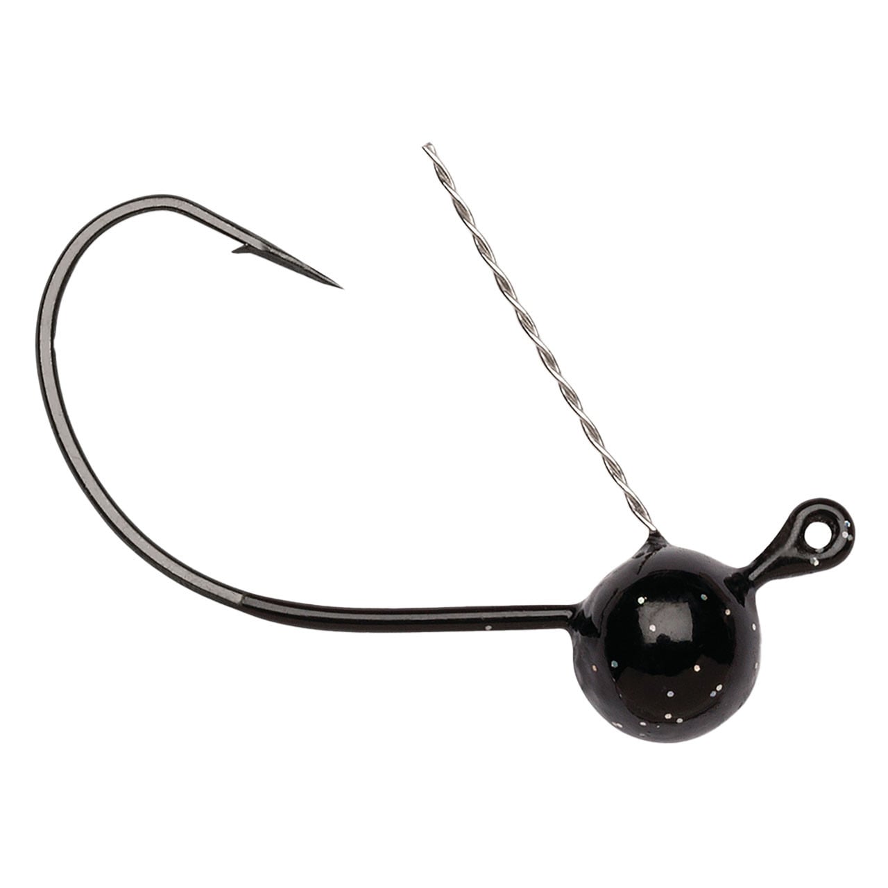 VMC Wacky Weedless Jig color Black 1/8 oz.
