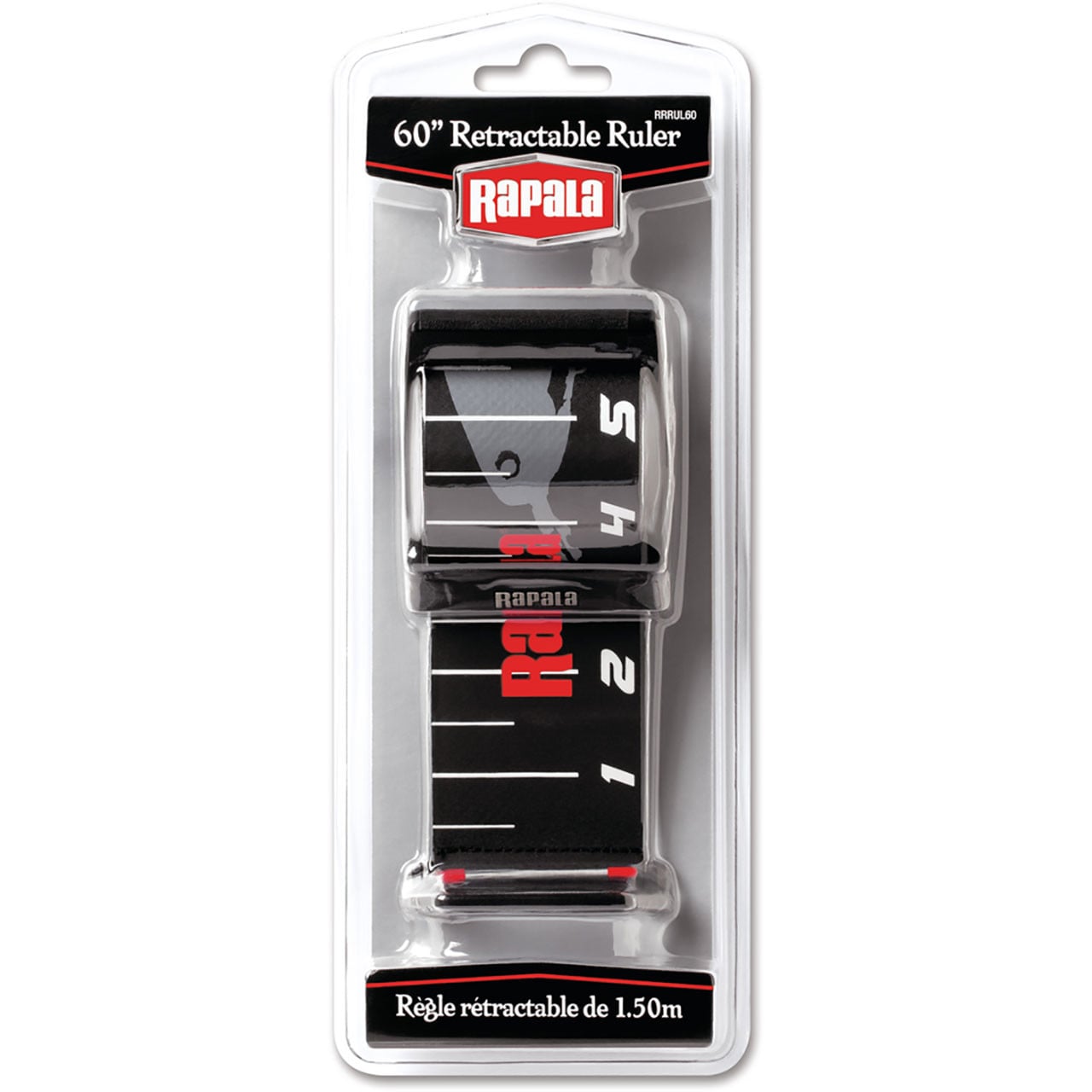 Rapala Retractable Ruler in package