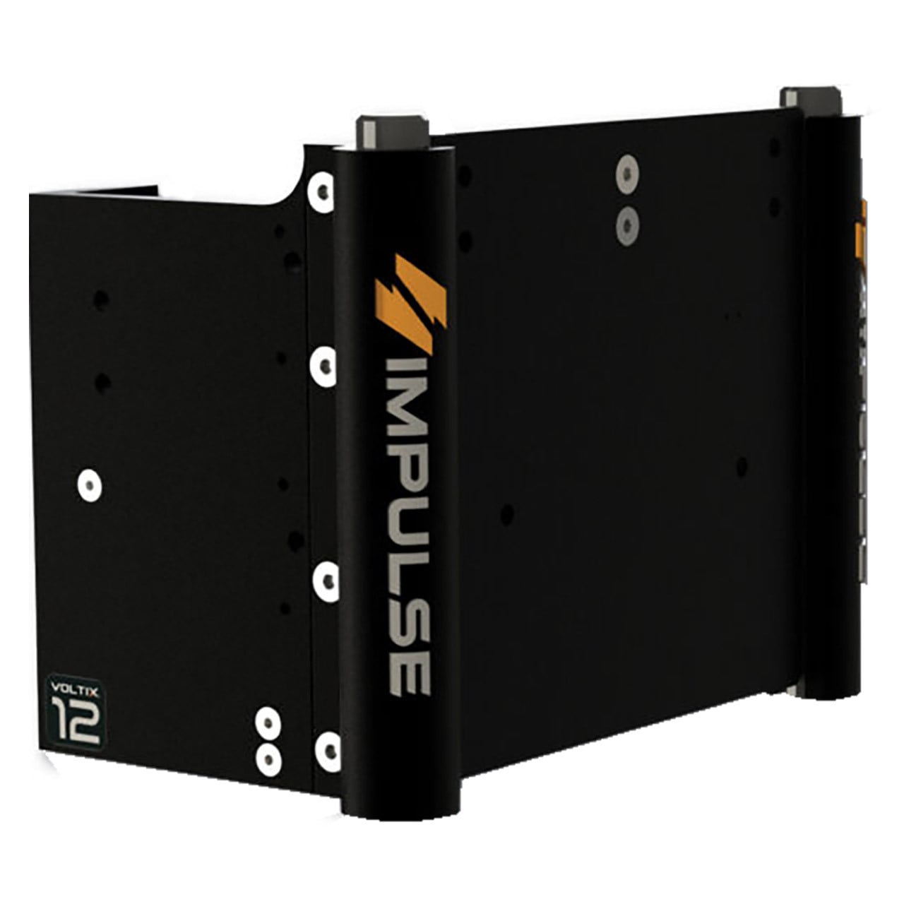 Powrtran Impulse XL Series Jack Plate Black with 12 in. set back