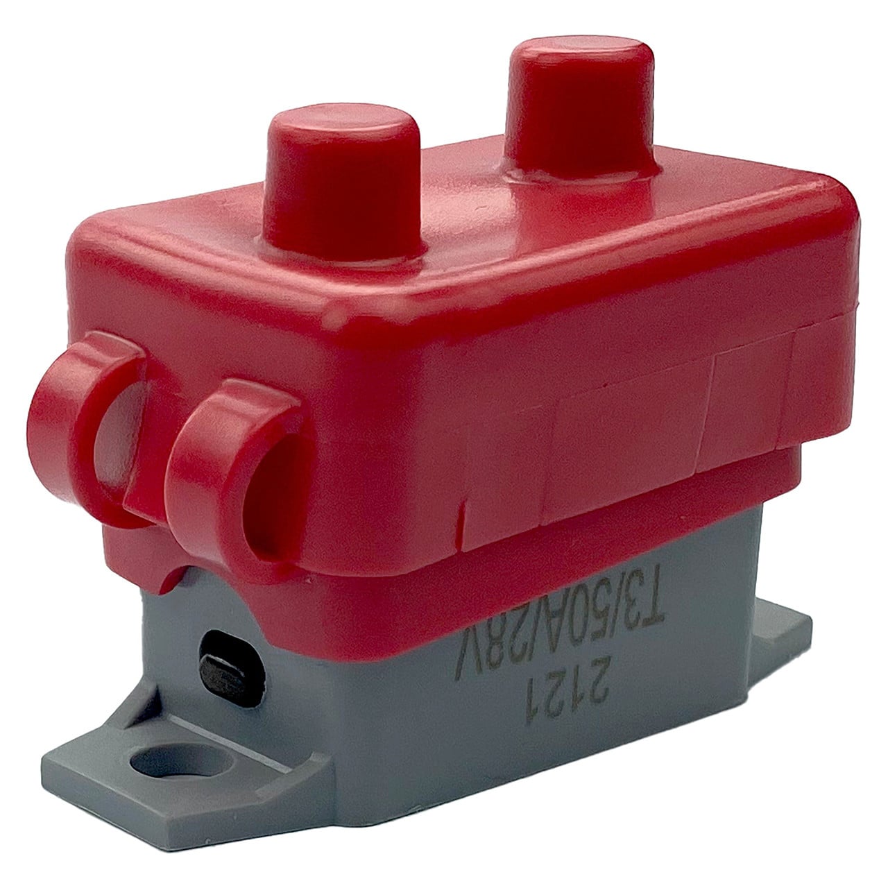 Boating Essentials Stud Type 50 Amp Circuit Breaker with closed cover