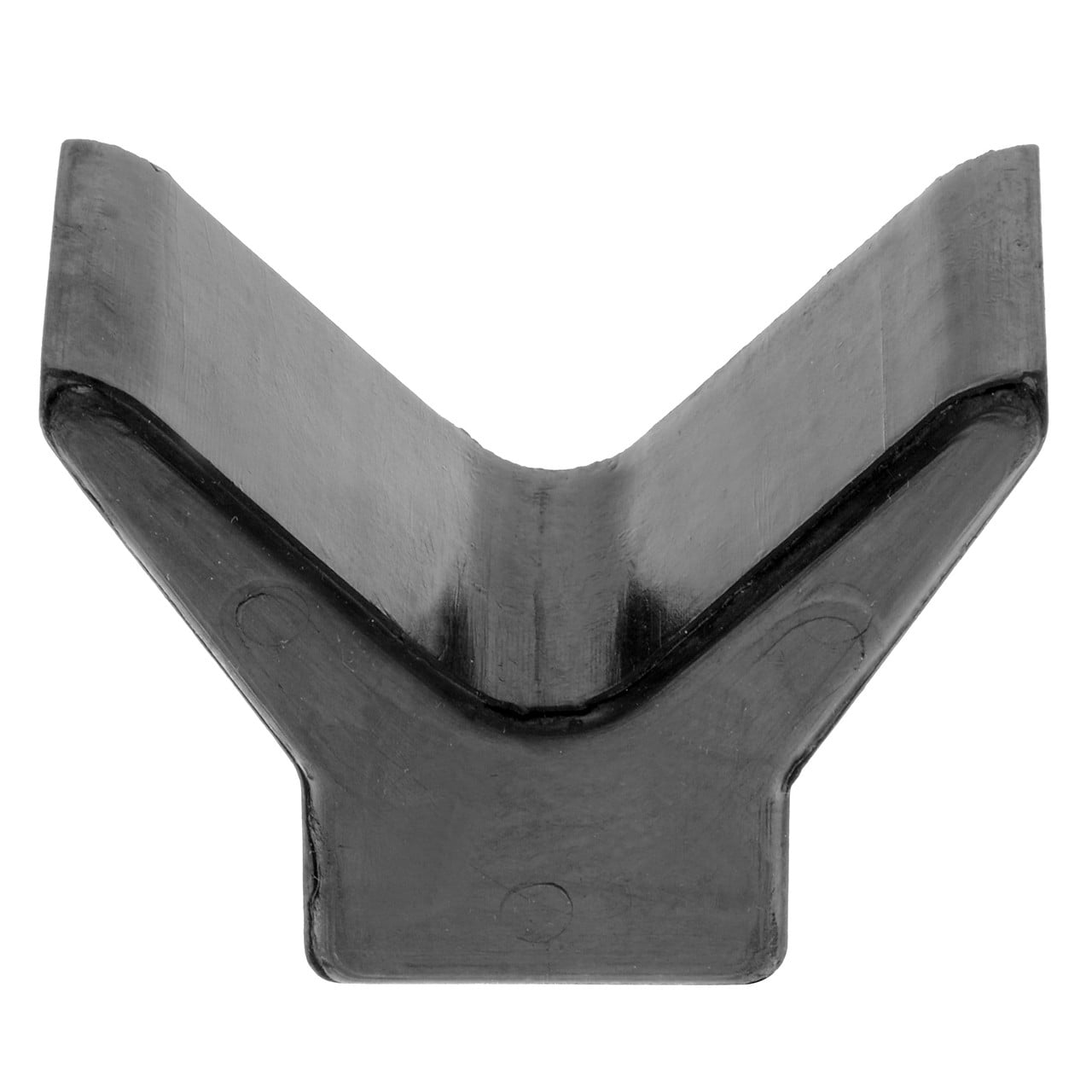 Boating Essentials Rubber Bow Stop showing V shaped groove
