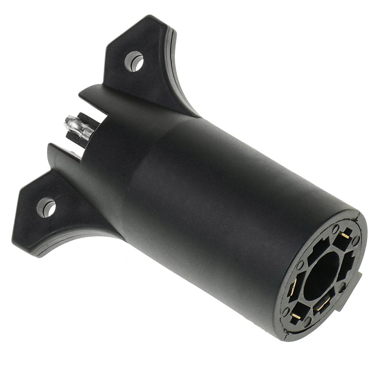Boating Essentials Trailer Wiring Adapter side view 7-Way Round to 4-Way Flat