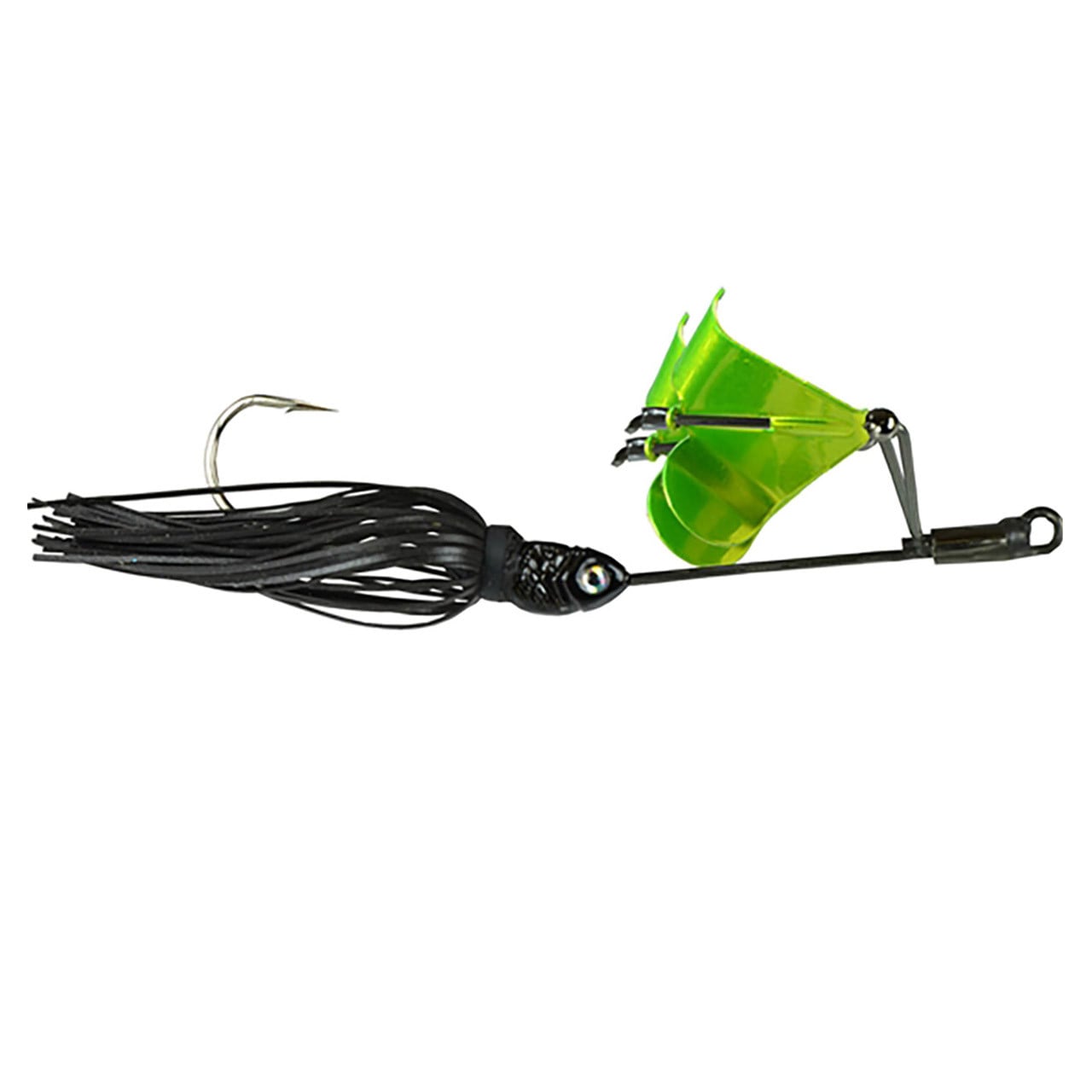 Picasso Lures Buzzzz Saw Jr. color Chartreuse Blade - Black