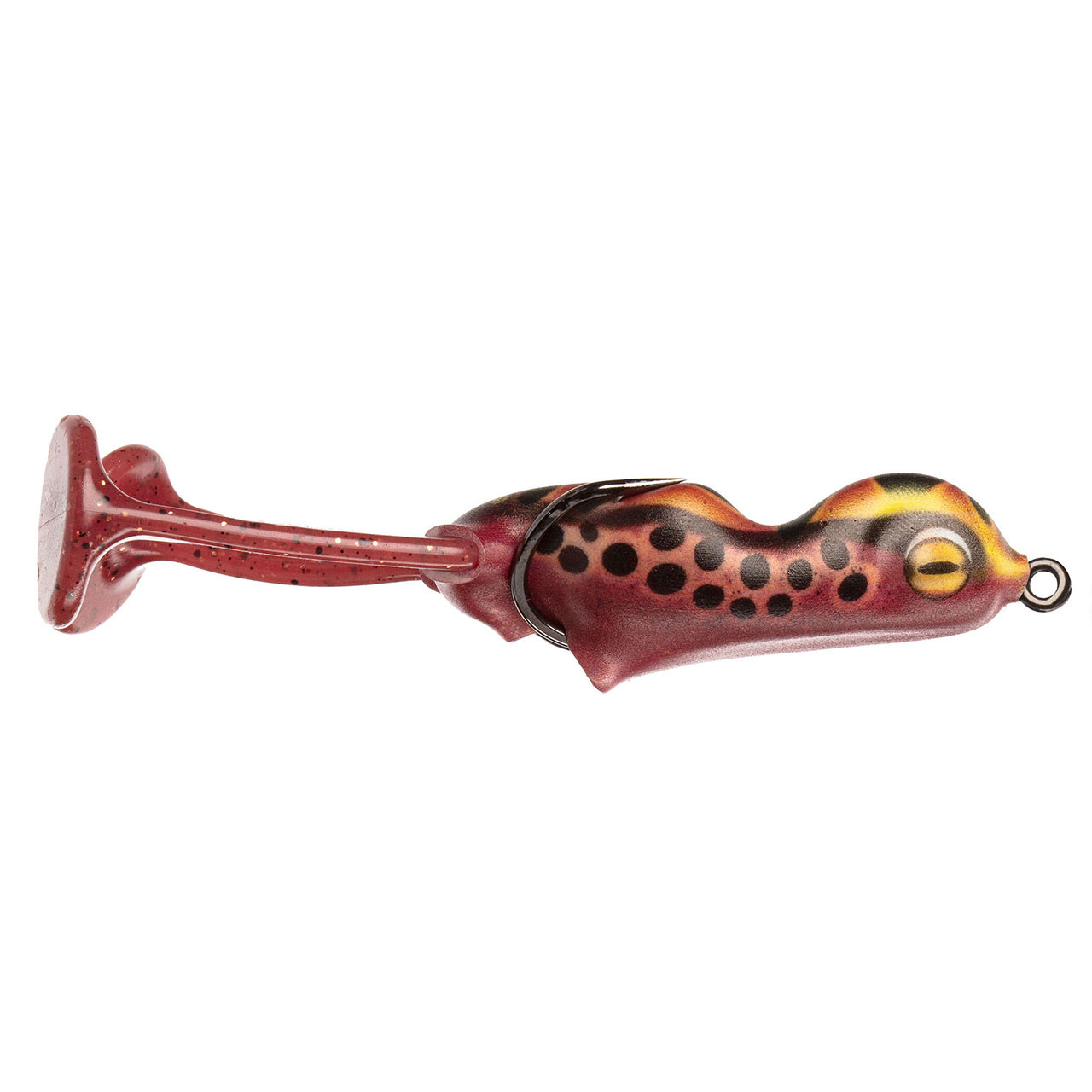 Scum Frog Big Foot 2 Topwater Frog color Burnt Toad side view