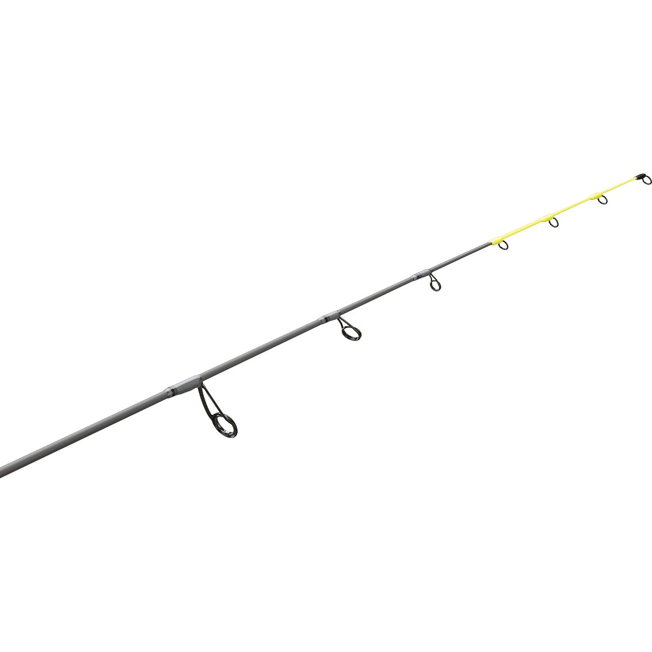 13 Fishing Tickle Stick G4 Ice Rod model TS4-30ML close up of guides and tip