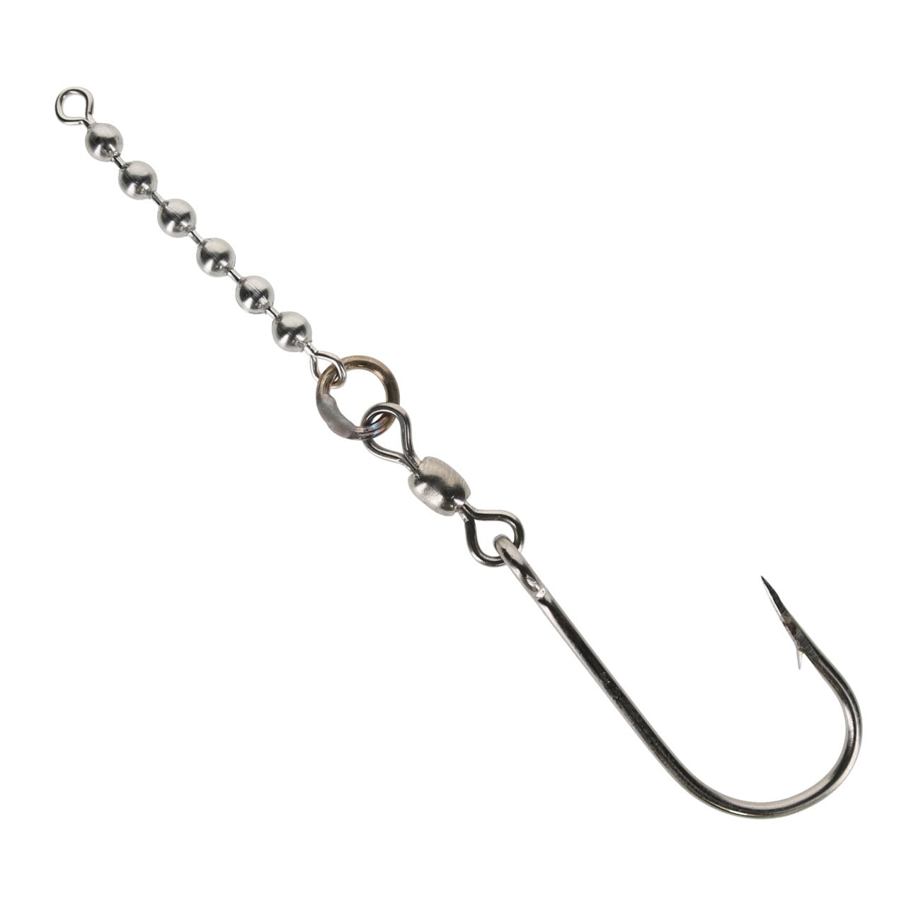 Silver Horde Cut Plug Harness size 5 in. Plug; Single Hook