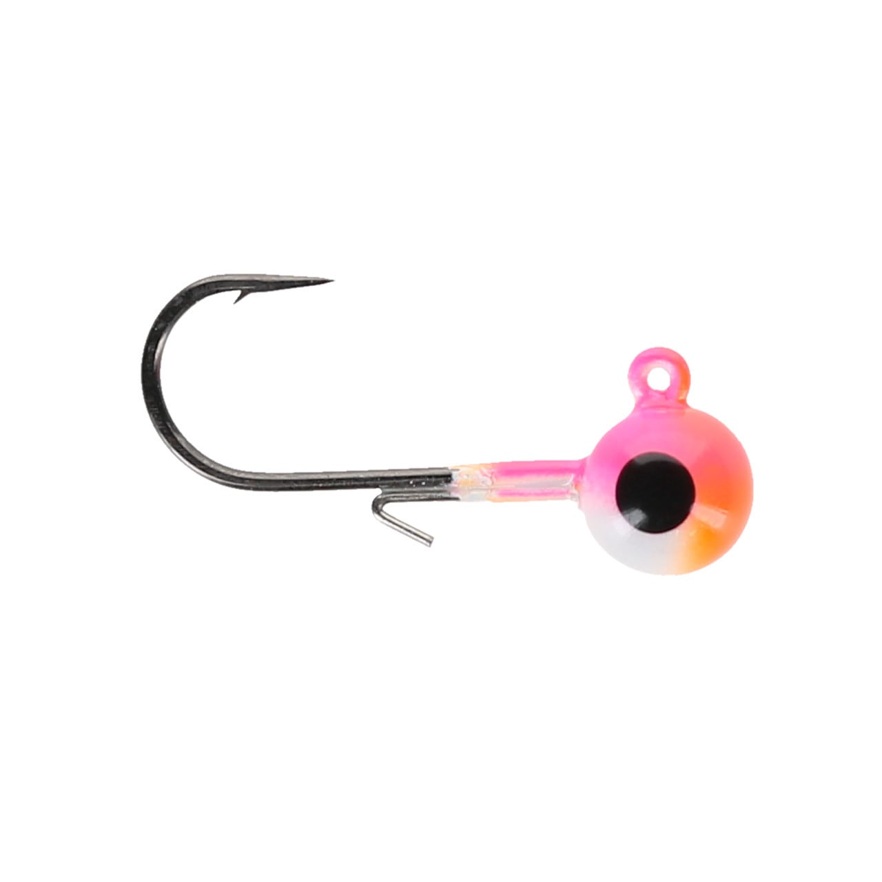 Widow Maker Tungsten Panfish Jigheads - Size 6 color Pink-White Glow