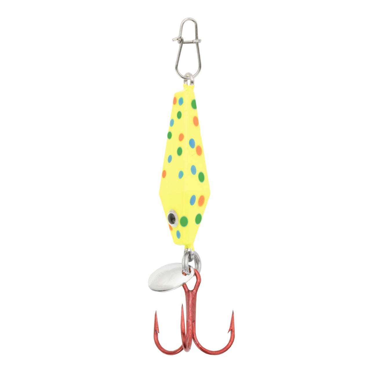 Clam Diamond Drop Tungsten Spoon color Chartreuse Wonderbread