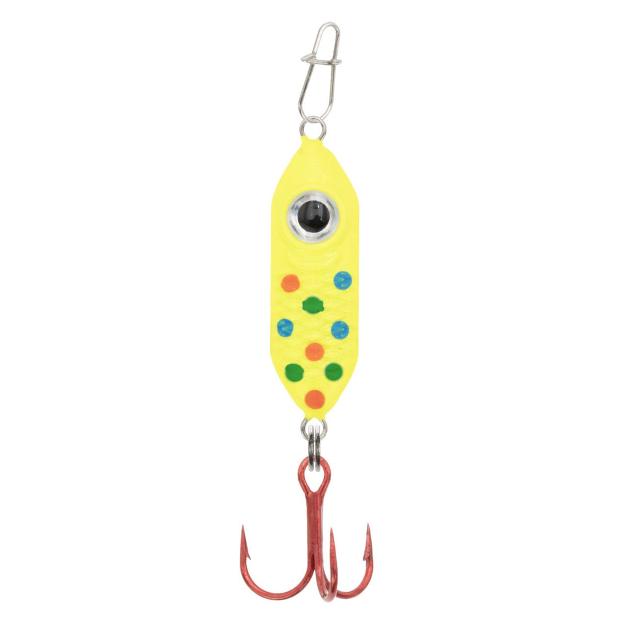 Clam Rattlin' Drop Tungsten Spoon color Chartreuse Wonderbread