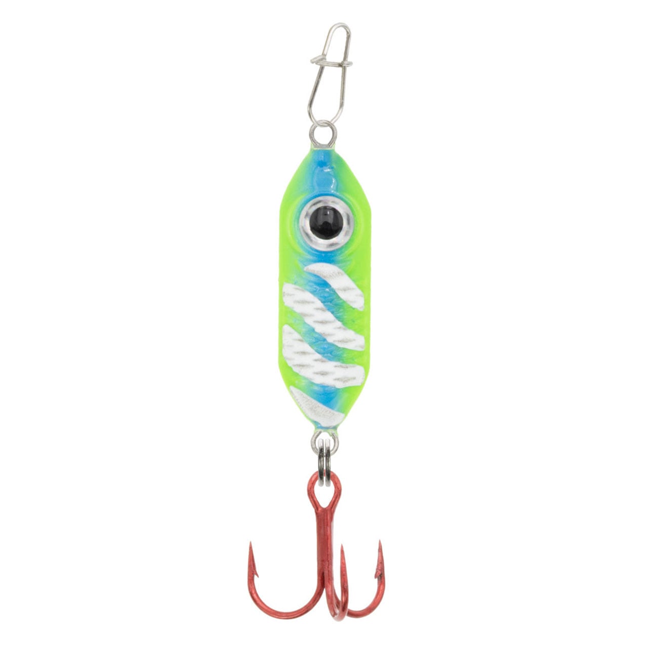 Clam Rattlin' Drop Tungsten Spoon color Parrot Tiger