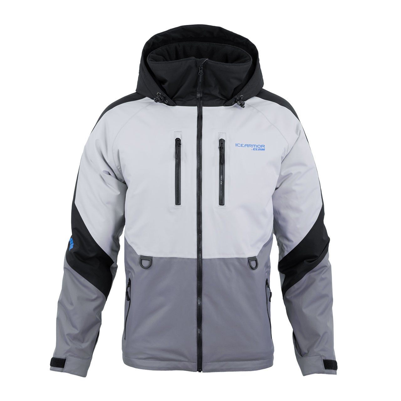 IceArmor Men's Vertex Float Parka color Gray-Gray-Black