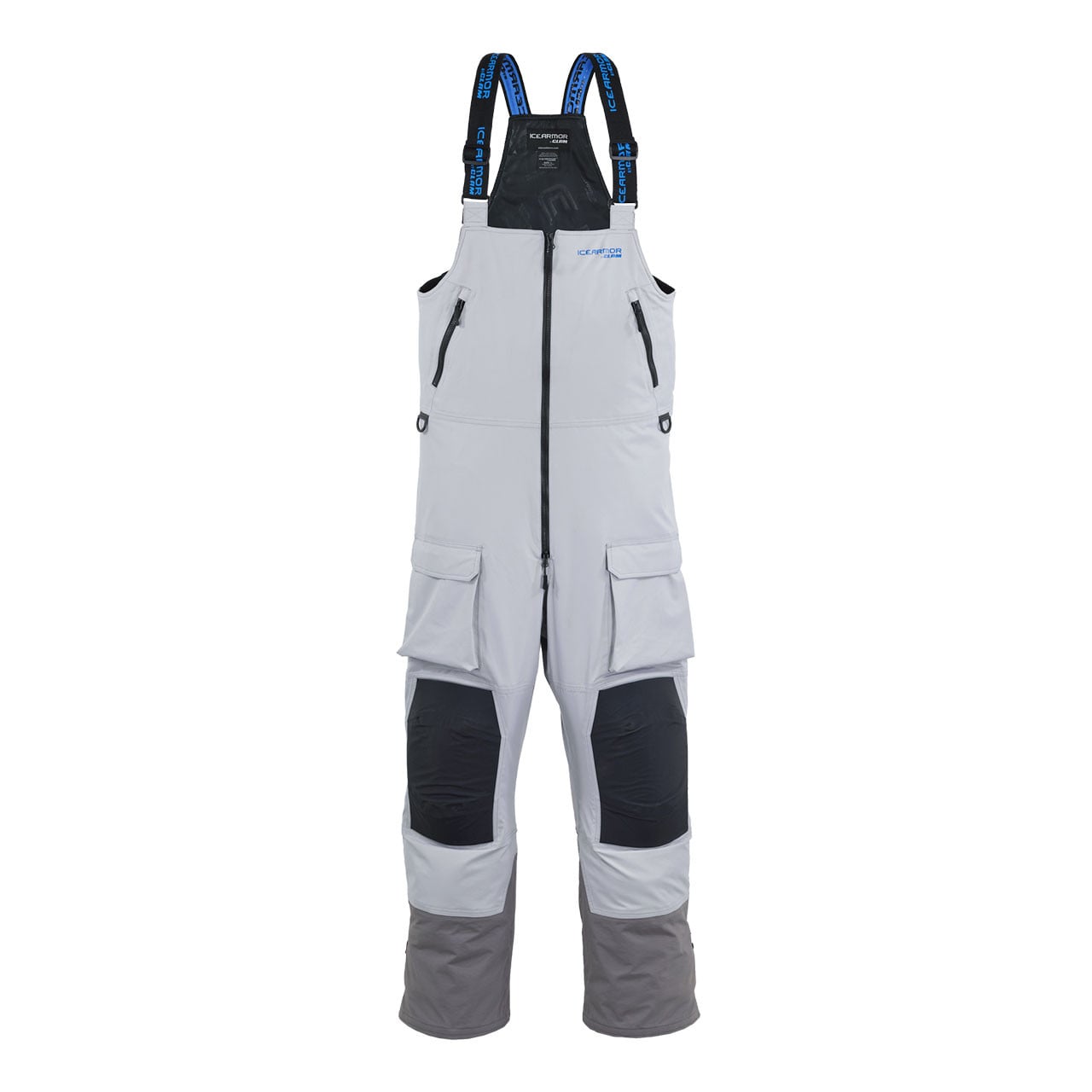 IceArmor Men's Vertex Float Bib color Gray Gray Black