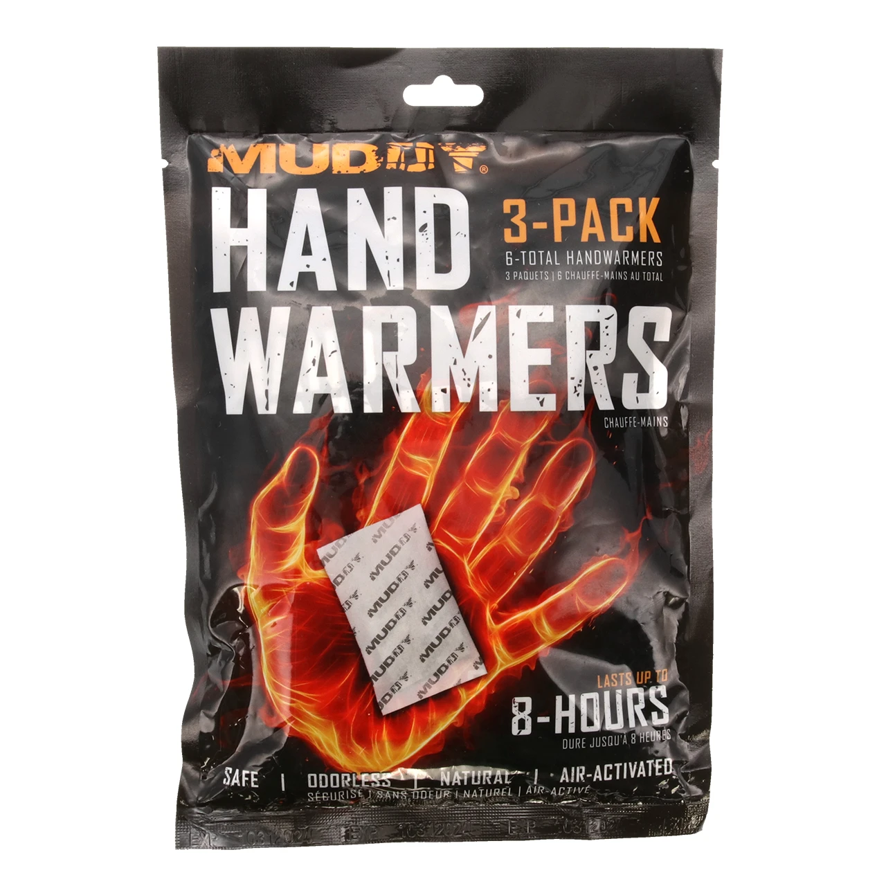 Muddy Hand Warmer package