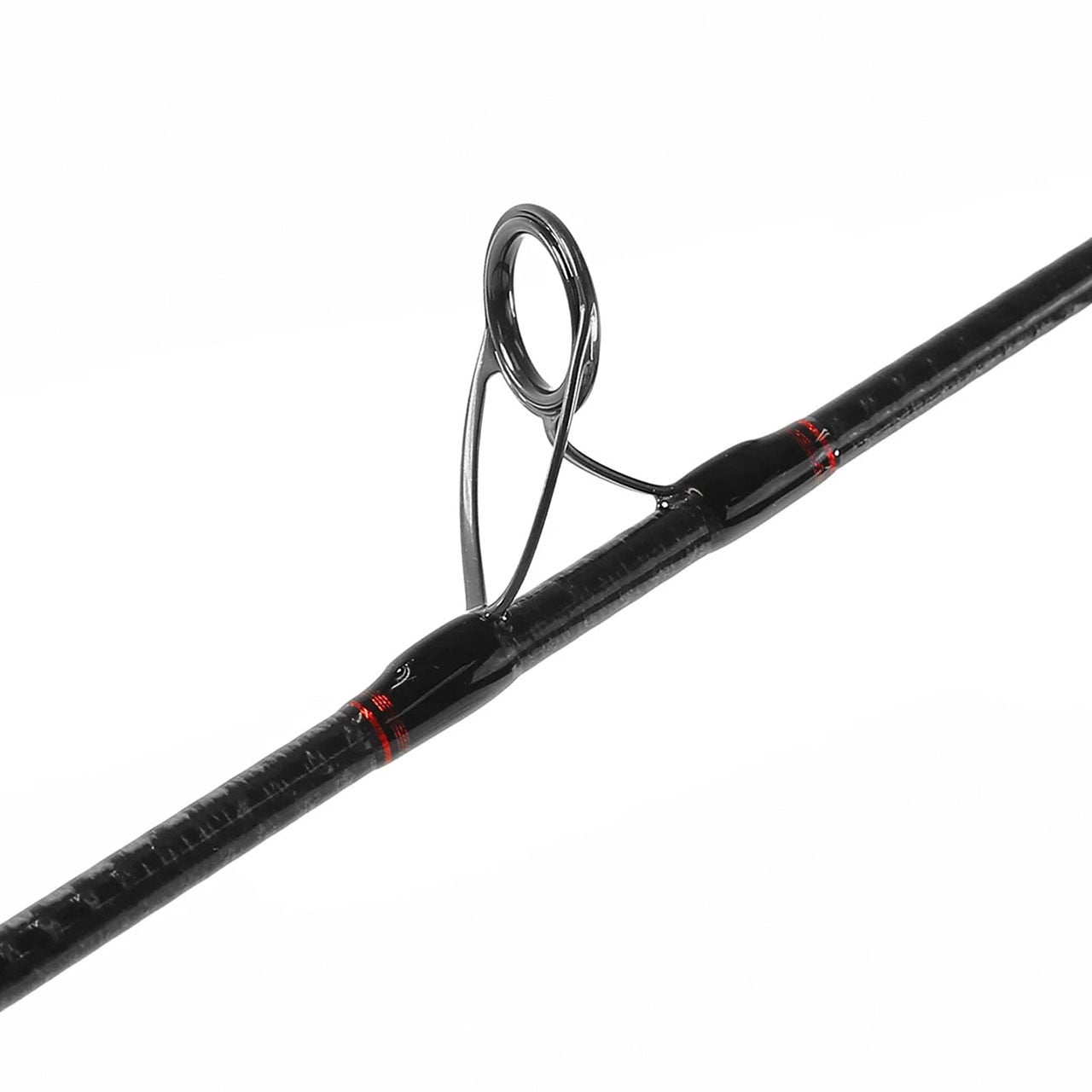 Jigging World Nexus 2.0 Spinning Rod close up of guide