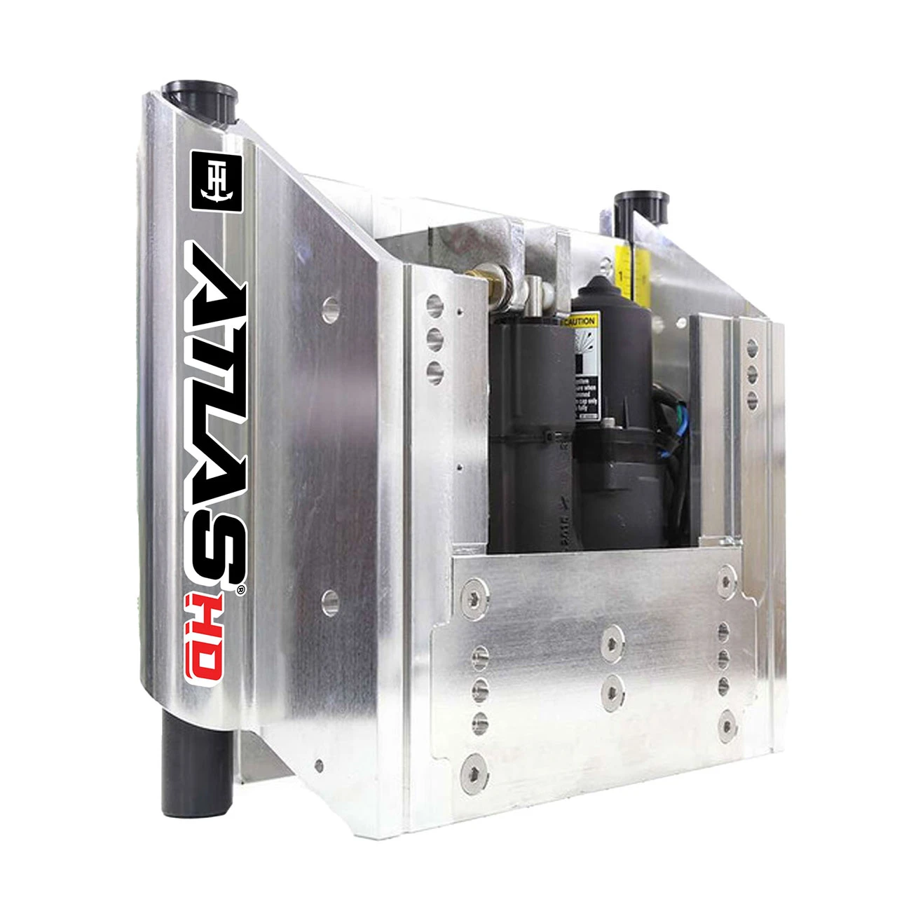 Atlas Heavy Duty Hydraulic Jack Plate color Polished