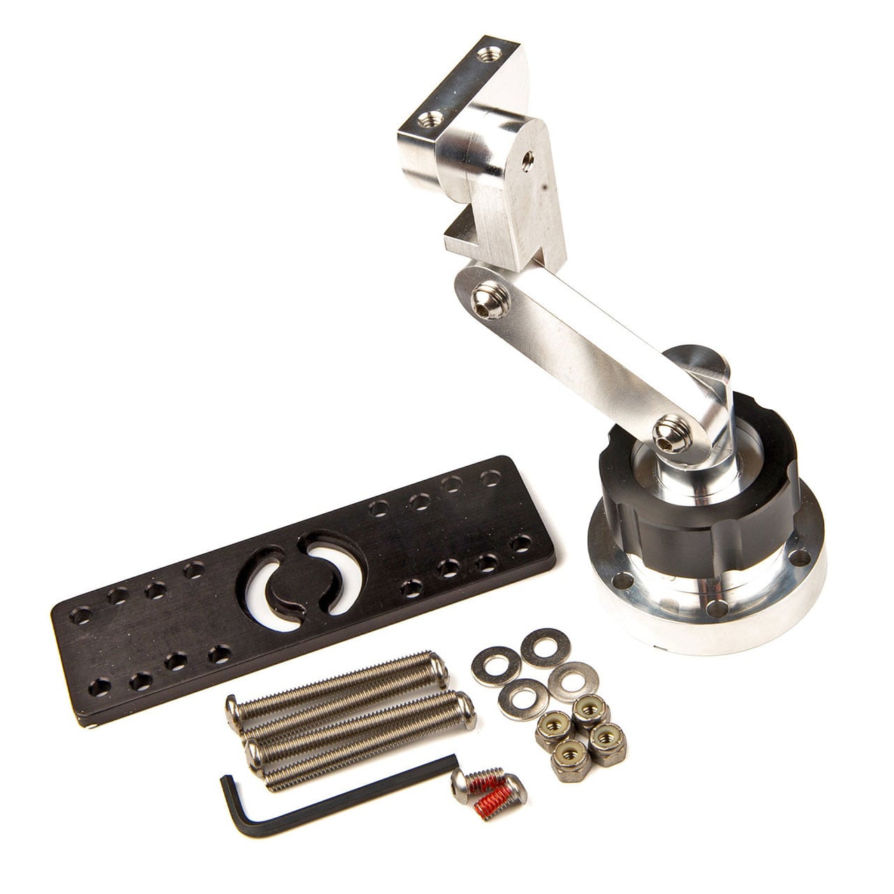 T-H Marine Kong Extreme Strength Mini Electronics Mount 3 in. Arm - 6 in. Top Plate model package contents