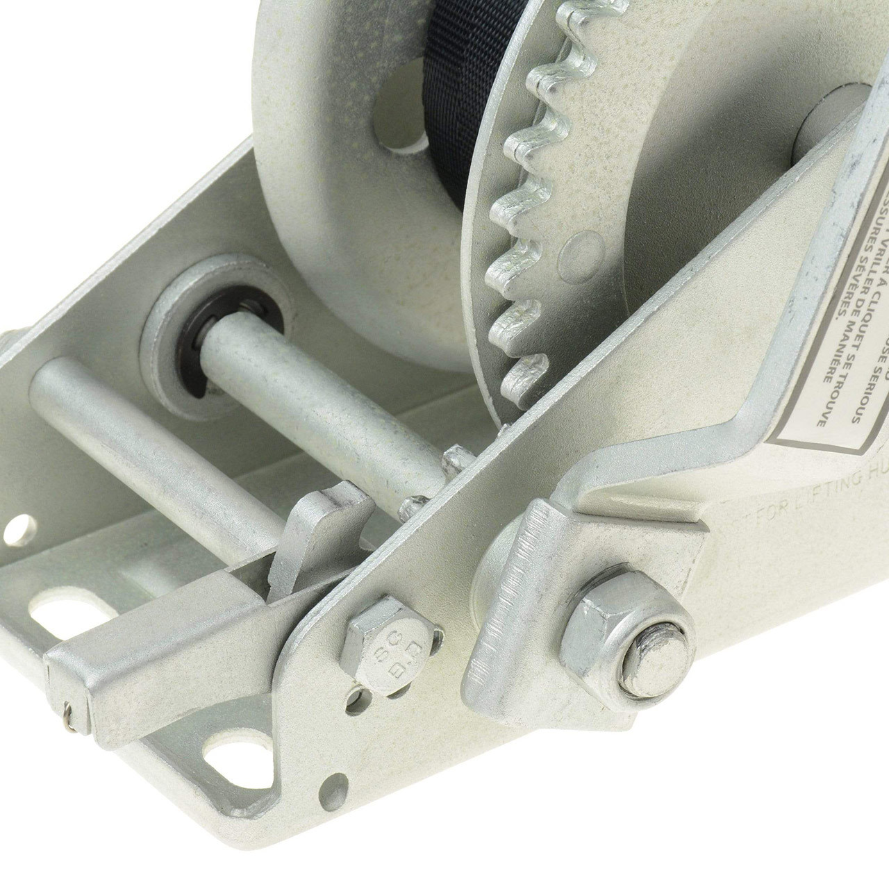 T-H Marine Trailer Winch ratcheting gear