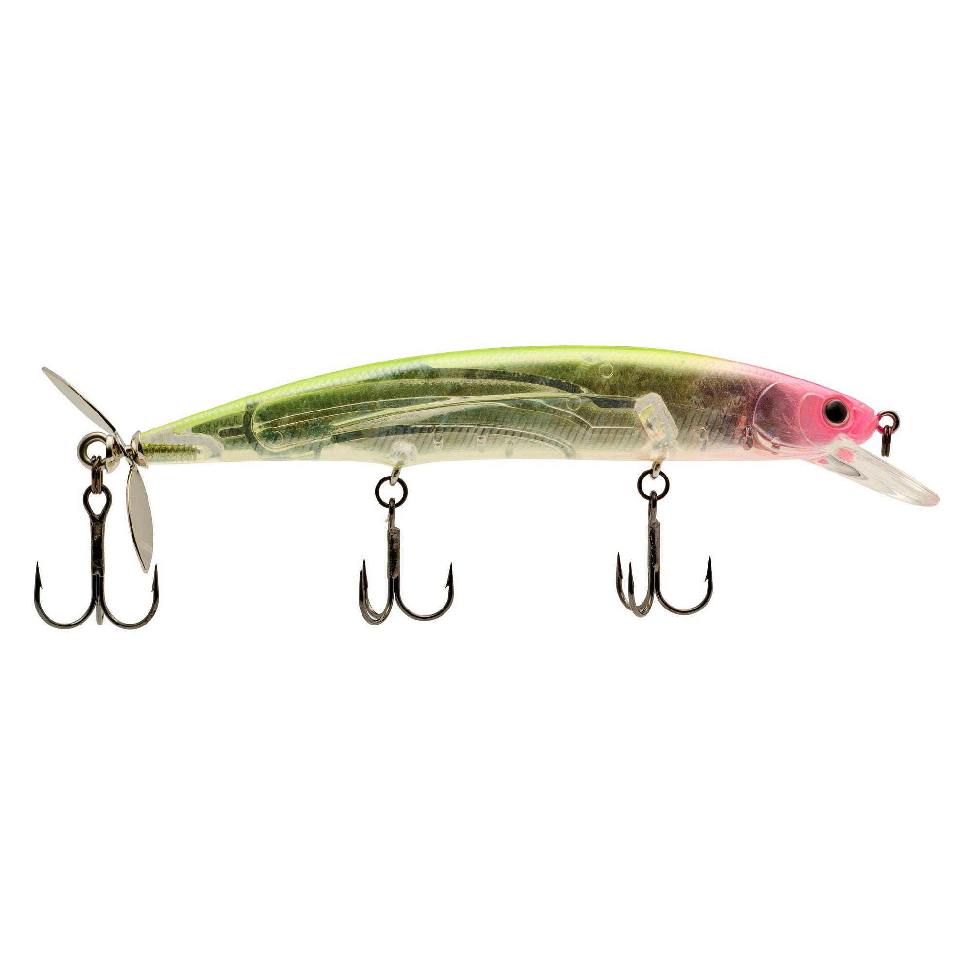 Hideup HU-Minnow 111FS Floating Swisher color Bomber Pink Crown