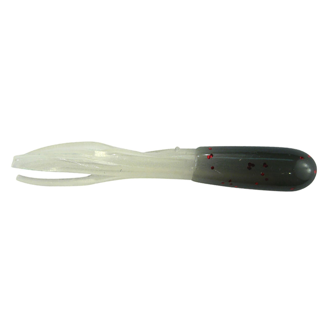Southern Pro Glow Lit'l Hustler Soft Bait color Smoke Neon/Glow