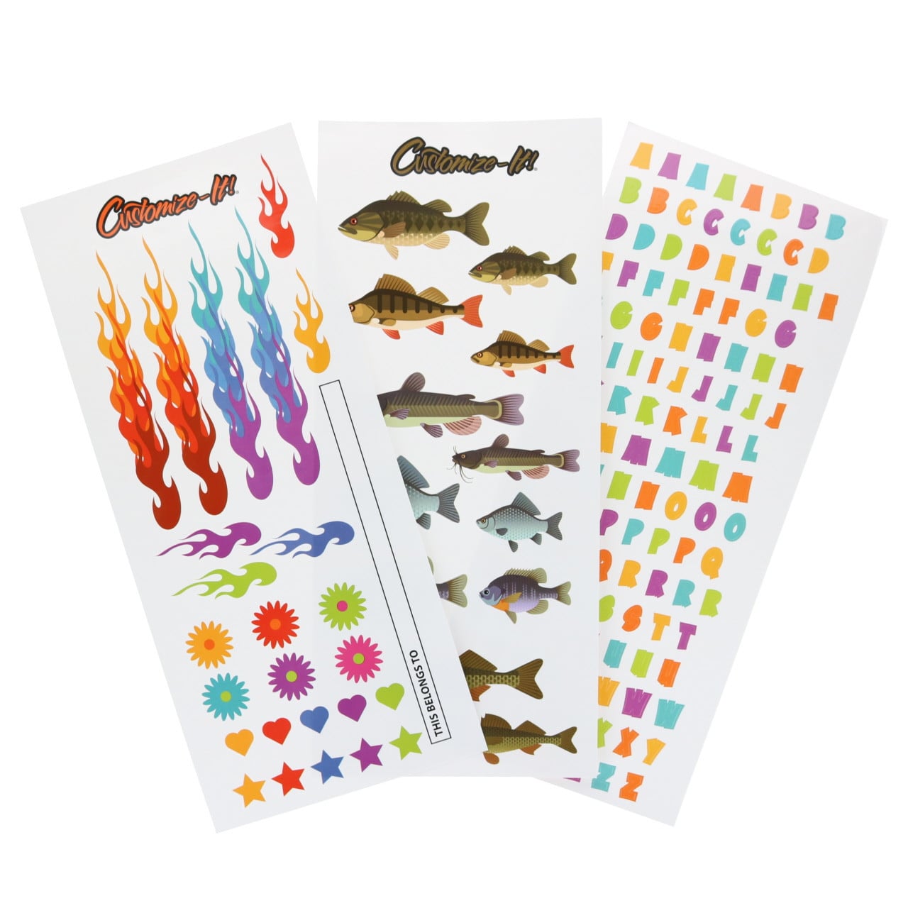 Shakespeare Customize-It Tackle Box included stickers