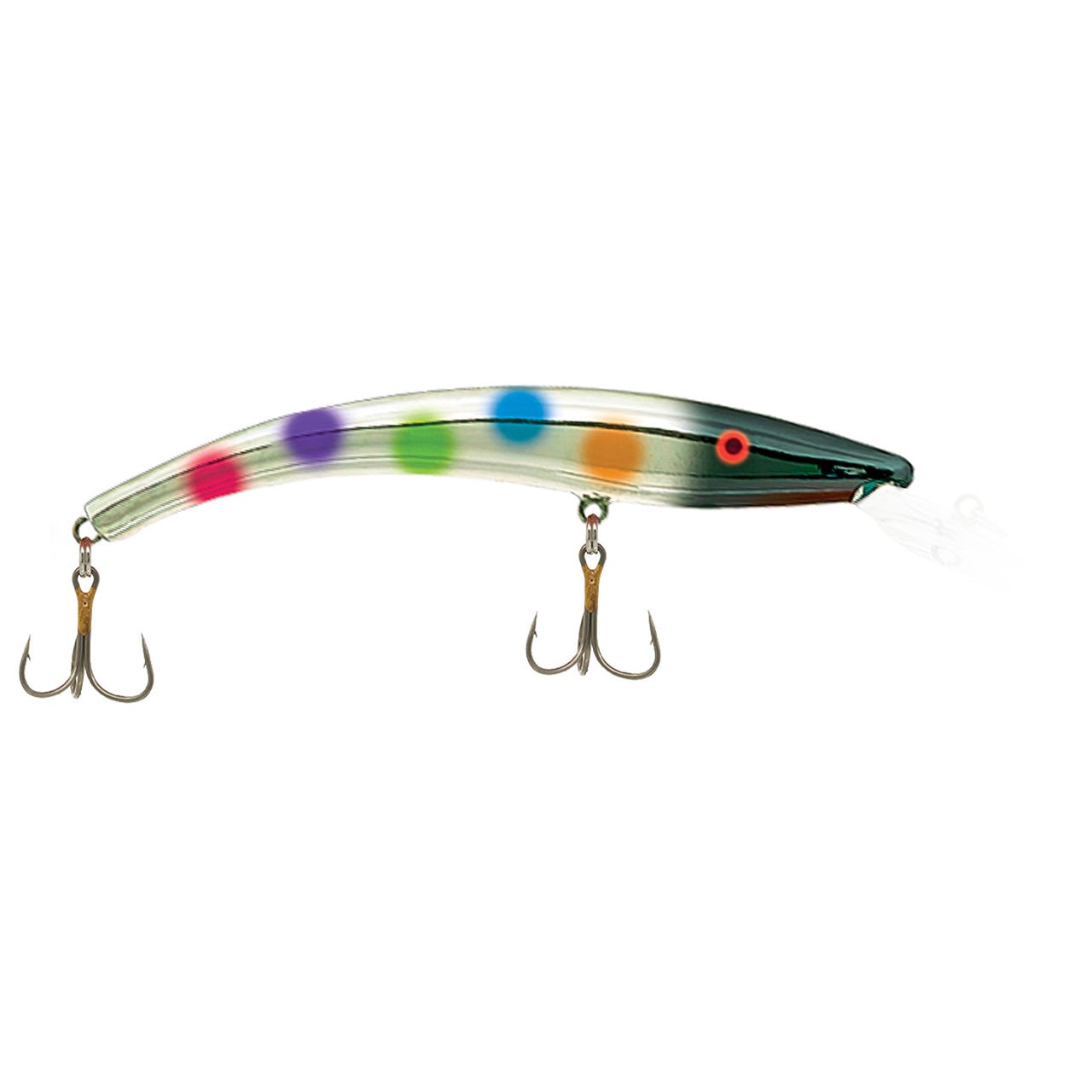 Reef Runner 600 Series Deep Little Ripper Crankbait color Chrome Wonderbread