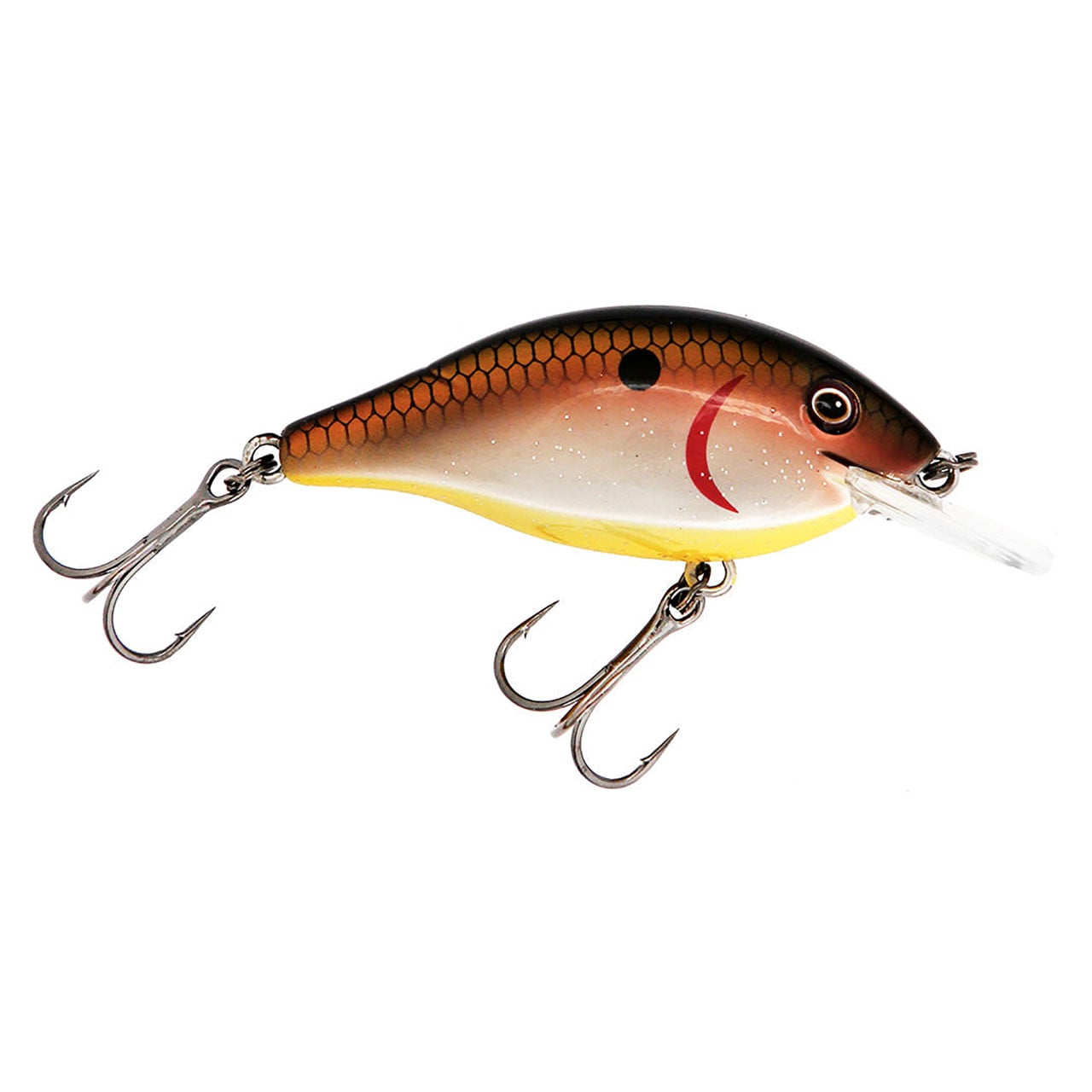 Bassmooch Midge Crankbait color Mater Shad