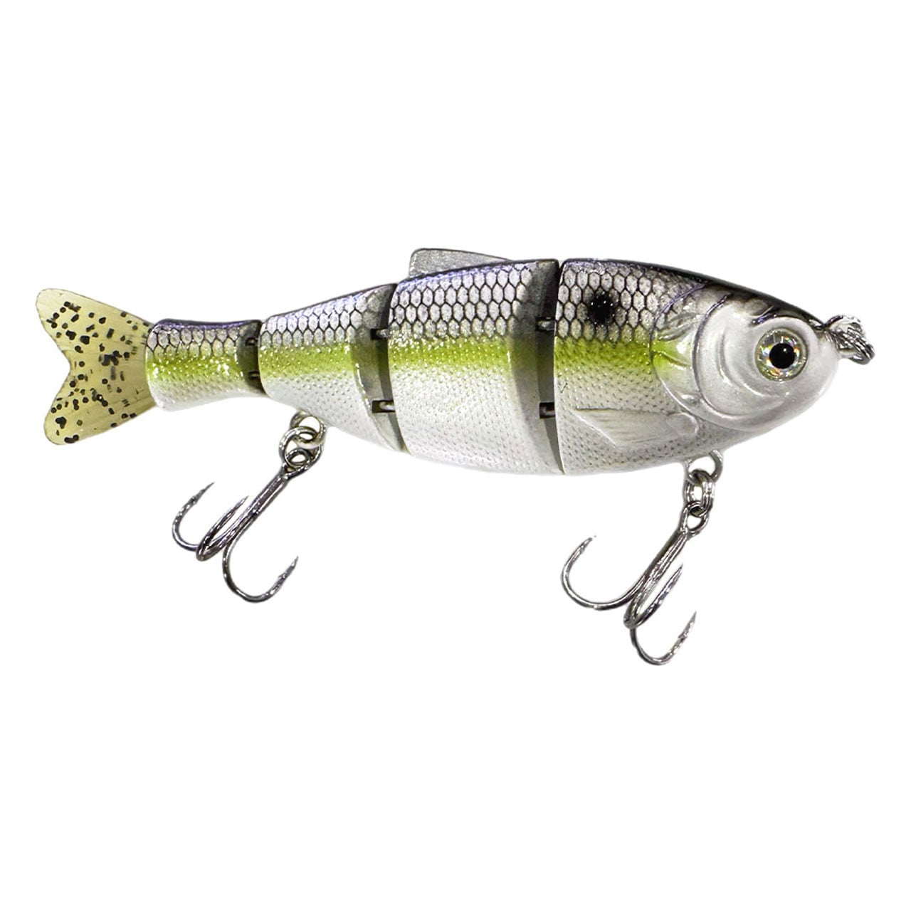 Bassmooch Donkey Bite Swimbait color Chartreuse Shad