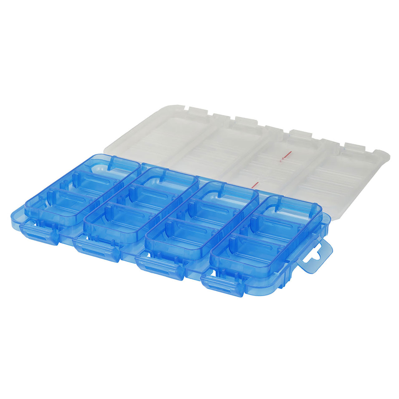 Gamakatsu G-Box Quatro Joint Lock Case open