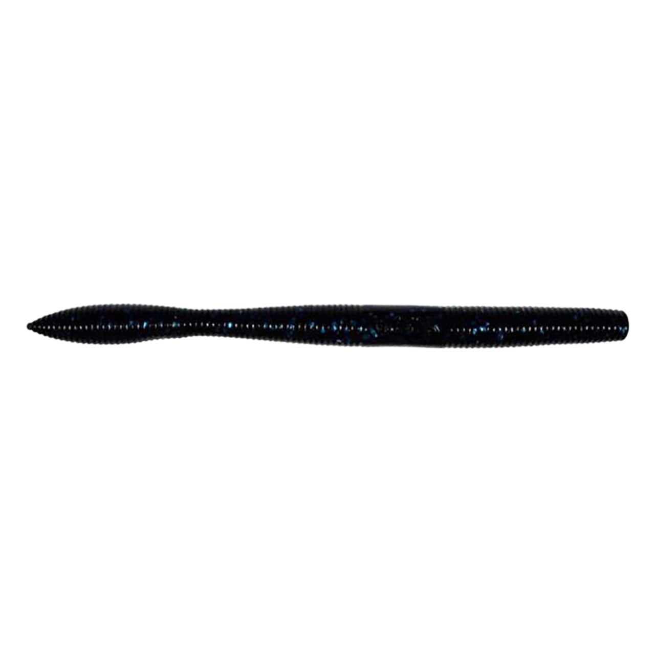 Zoom Thick Trick Worm color Black & Blue