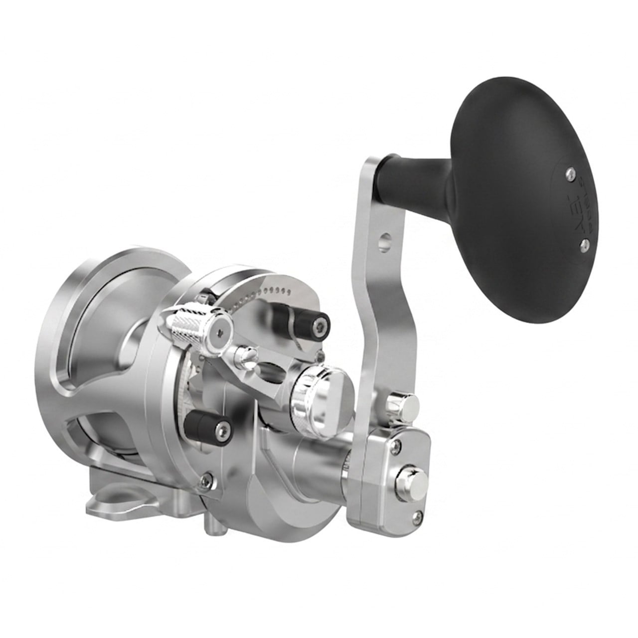 Avet SXJ Raptor Plus Two-Speed Lever Drag Conventional Reel color Silver Right Hand