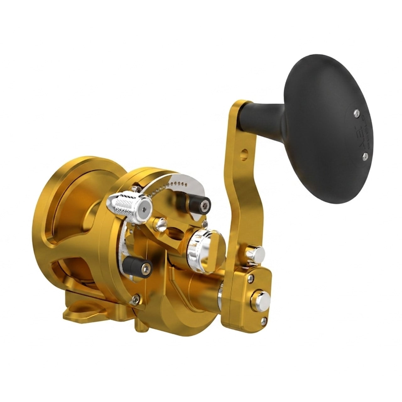 Avet SXJ MC Raptor Plus Two-Speed Lever Drag Conventional Reel color Gold Right Hand