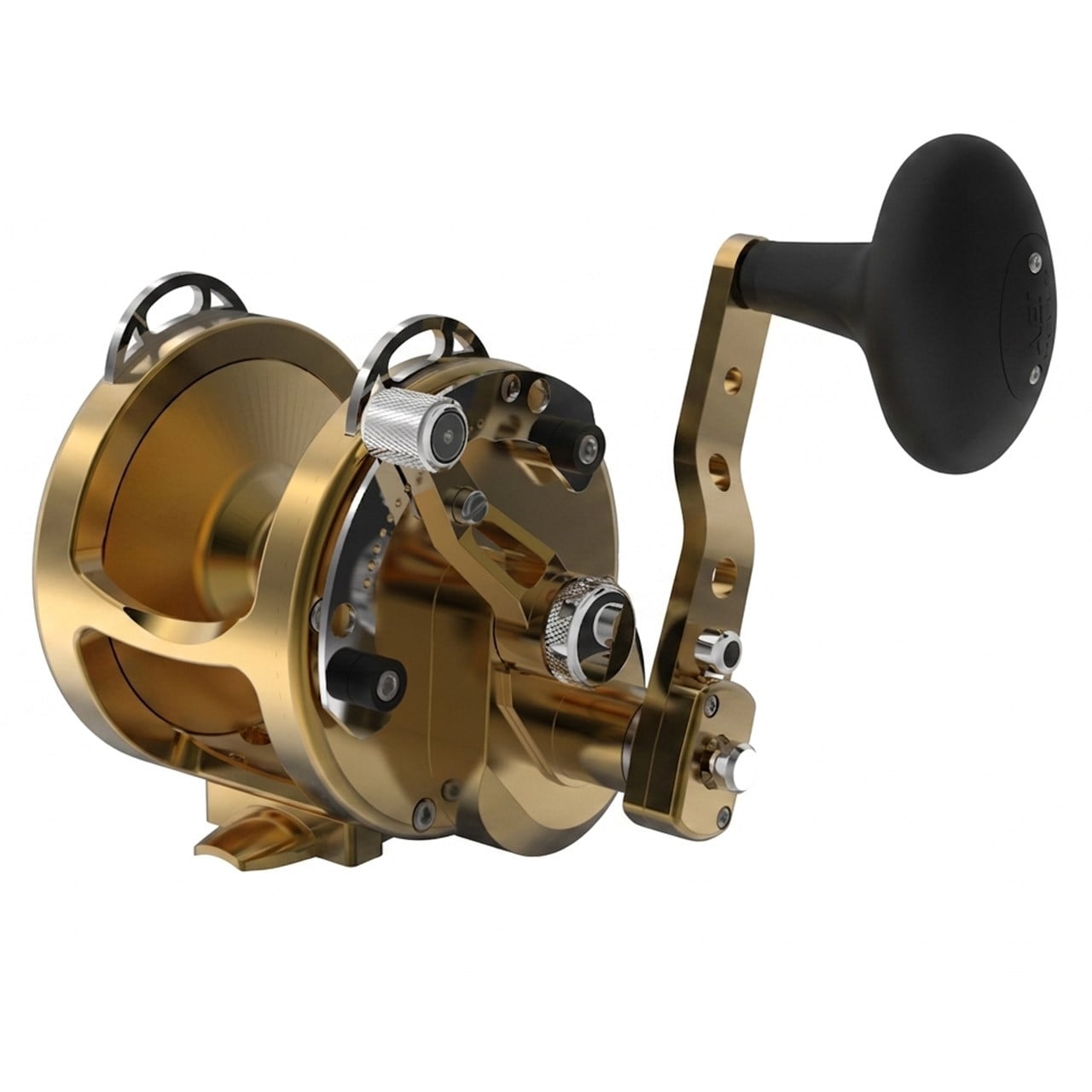 Avet HX MC Two-Speed Lever Drag Conventional Reel color Gold Right Hand