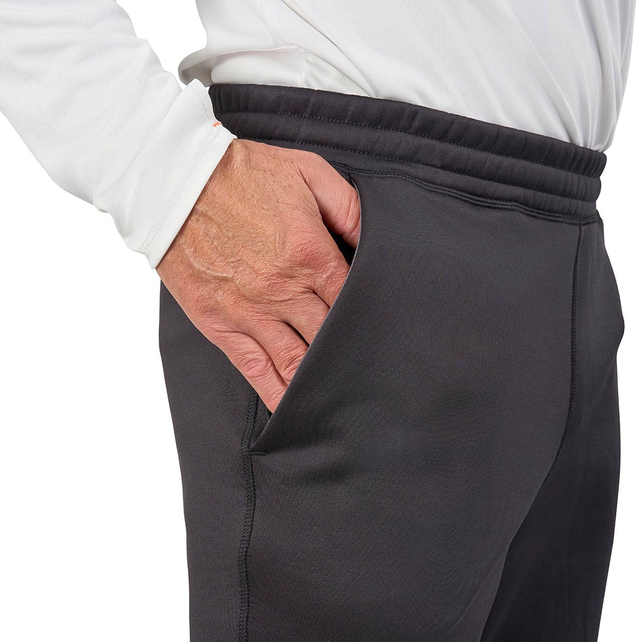 Grundens Grundies Thermal Pants close up of pocket