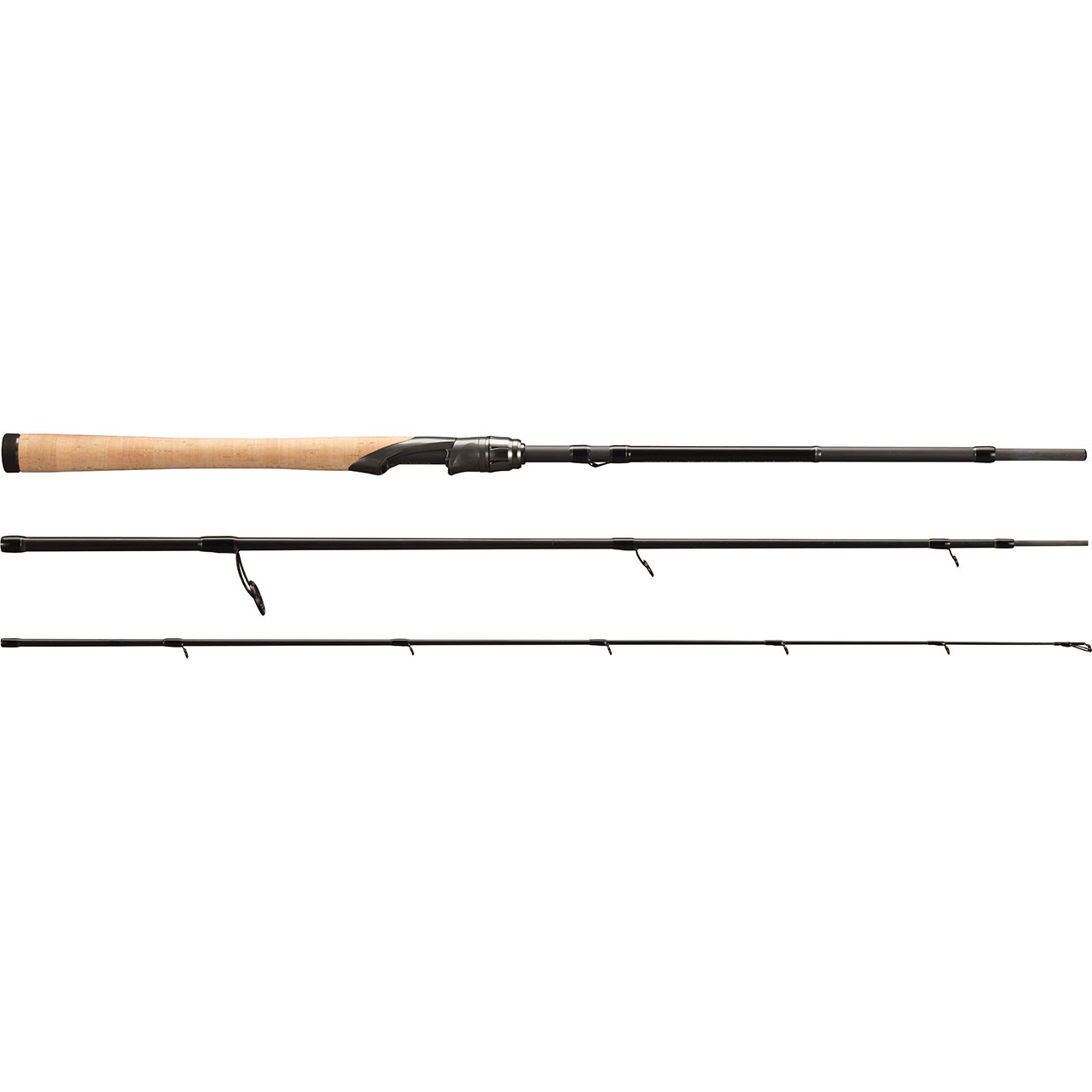 13 Fishing Trvl Spinning Rod model TRVLS7MH-F-FG-3 handle type C showing all pieces