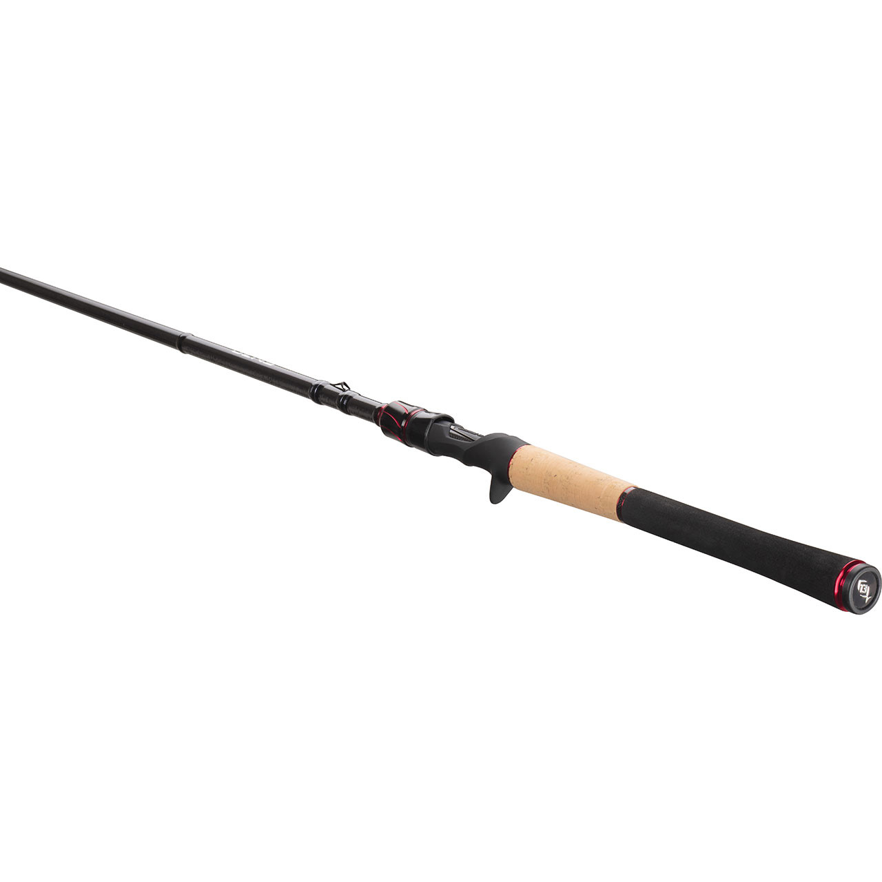 13 Fishing Enzo Casting Rod model ENZOC7MC handle type B close up of handle