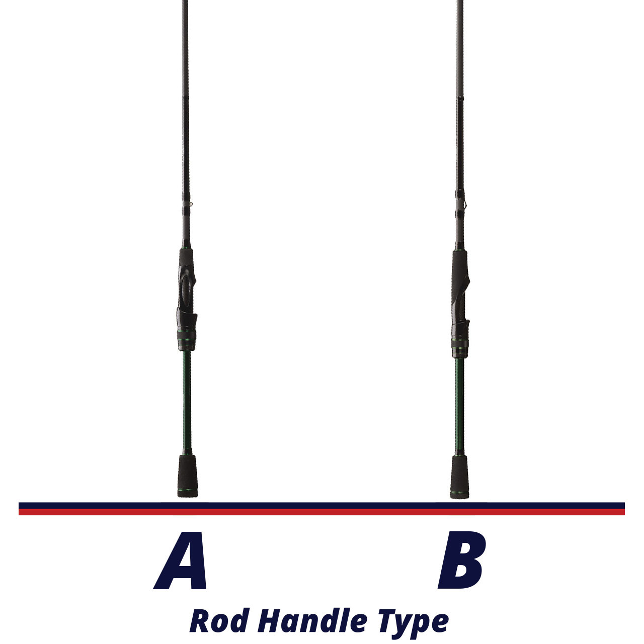 13 Fishing Defy Spinning Rod handle comparison chart