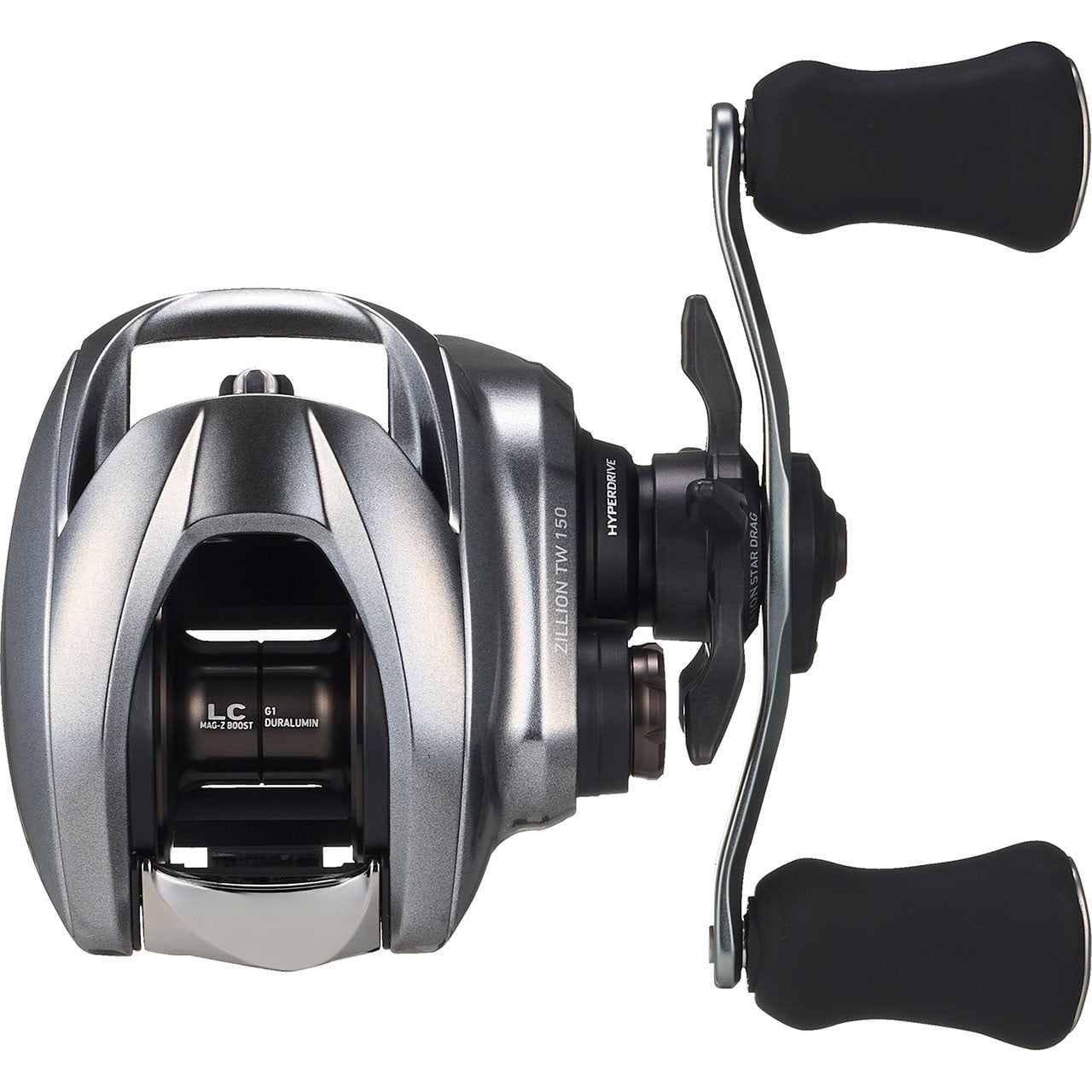 Daiwa Zillion TW 150 Casting Reel top view