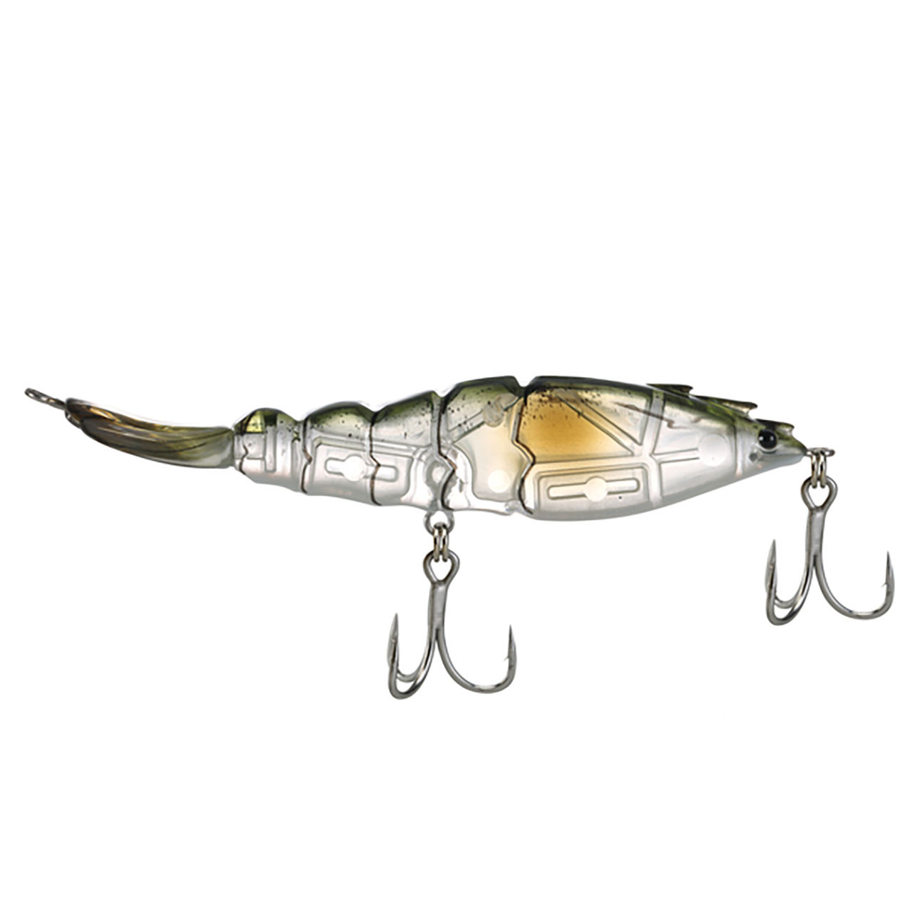 Berkley CrackBack Shrimp Hard Bait color Grass Shrimp