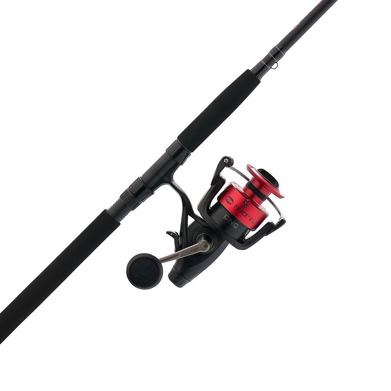 Penn Fierce V Live Liner Spinning Combo model FRCV6000LL701MH close up of reel
