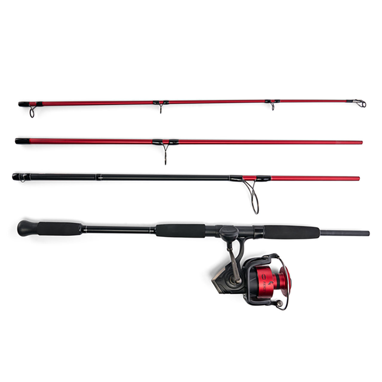 Penn Fierce V Travel Spinning Combo model 8000 4 piece