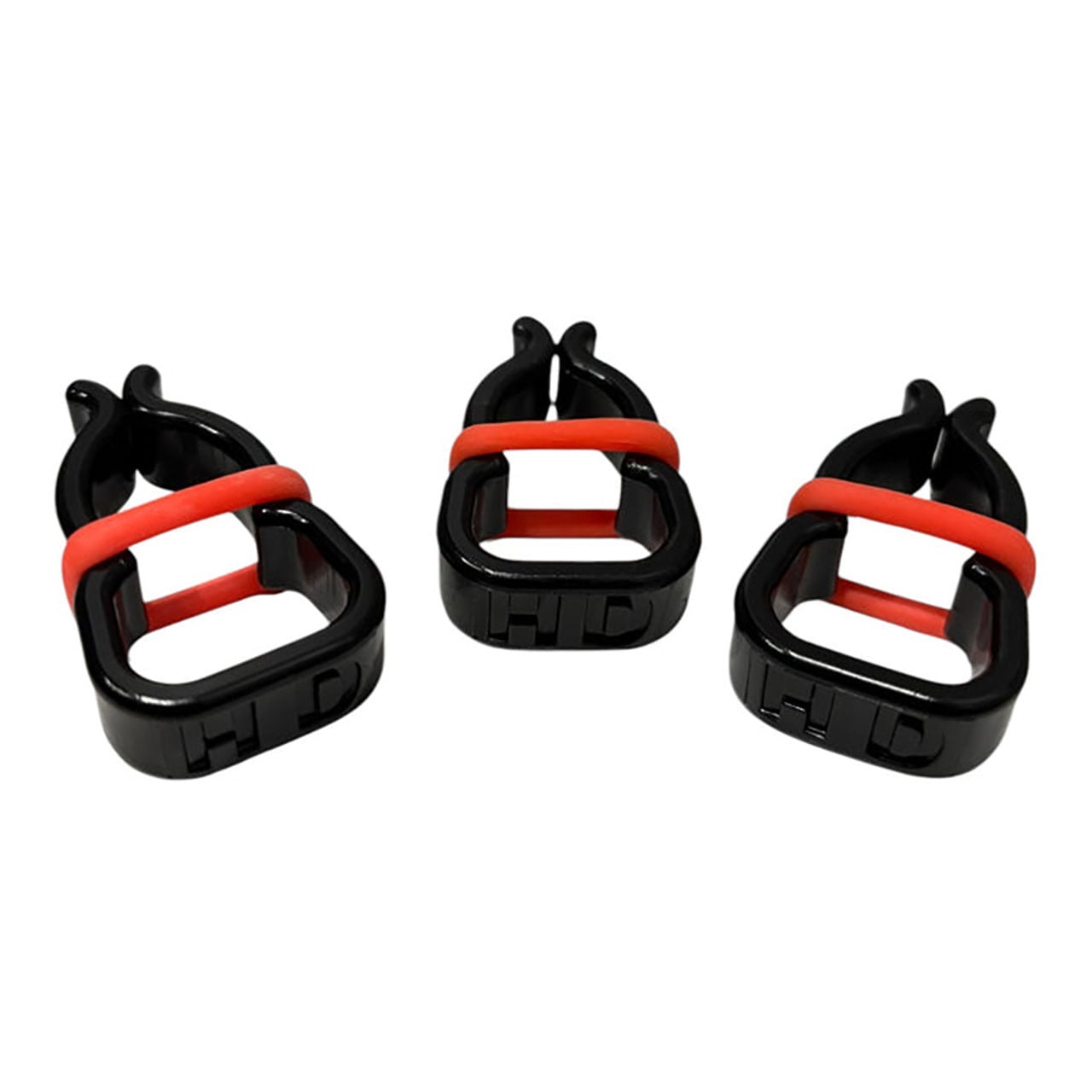 HD Innovations Pole Clips with included tension/retaining bands